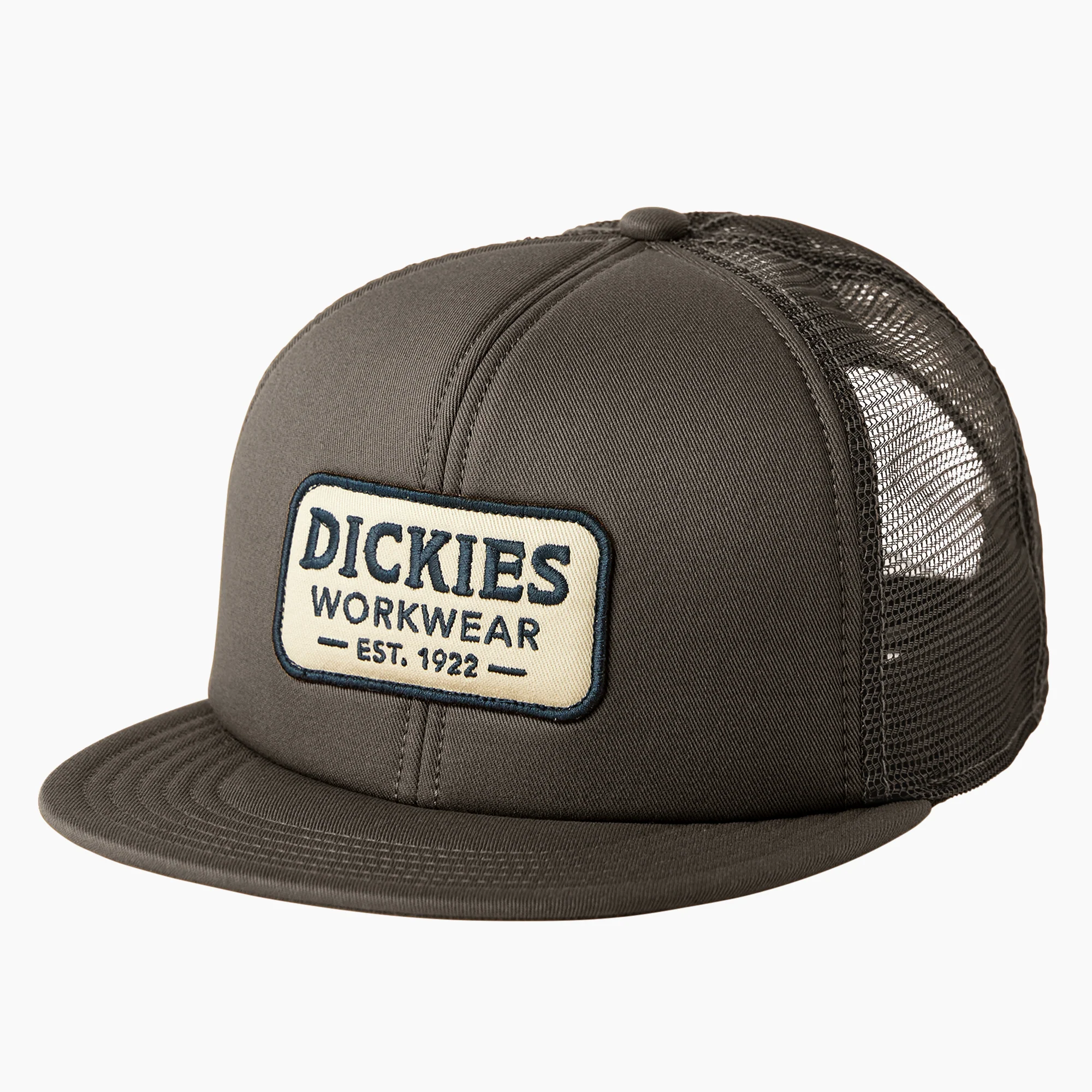 Flat Bill Trucker Hat 3 Flat Bill Trucker Hat