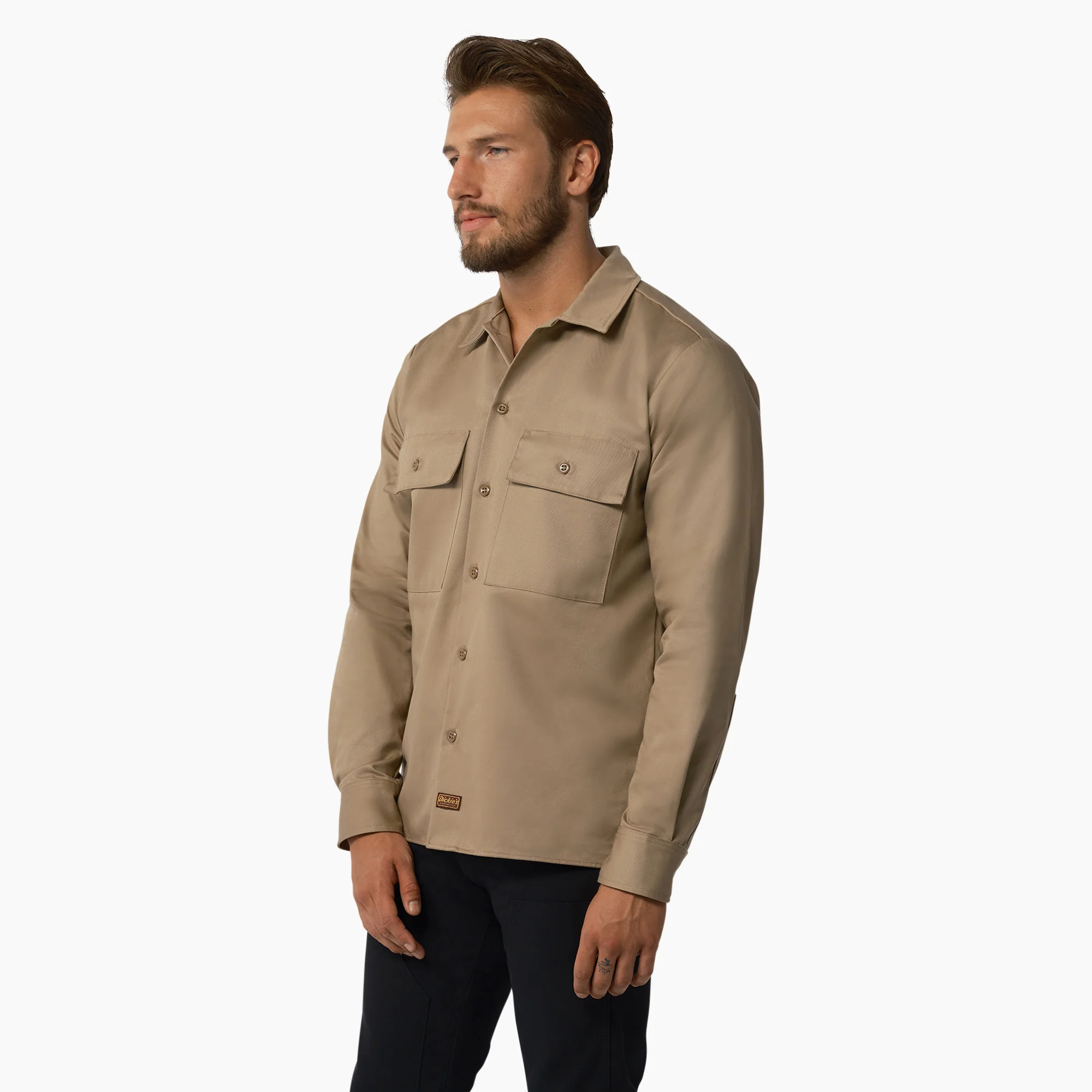 Dickies 1922 Premium Twill Long Sleeve Shirt 3 Dickies 1922 Premium Twill Long Sleeve Shirt