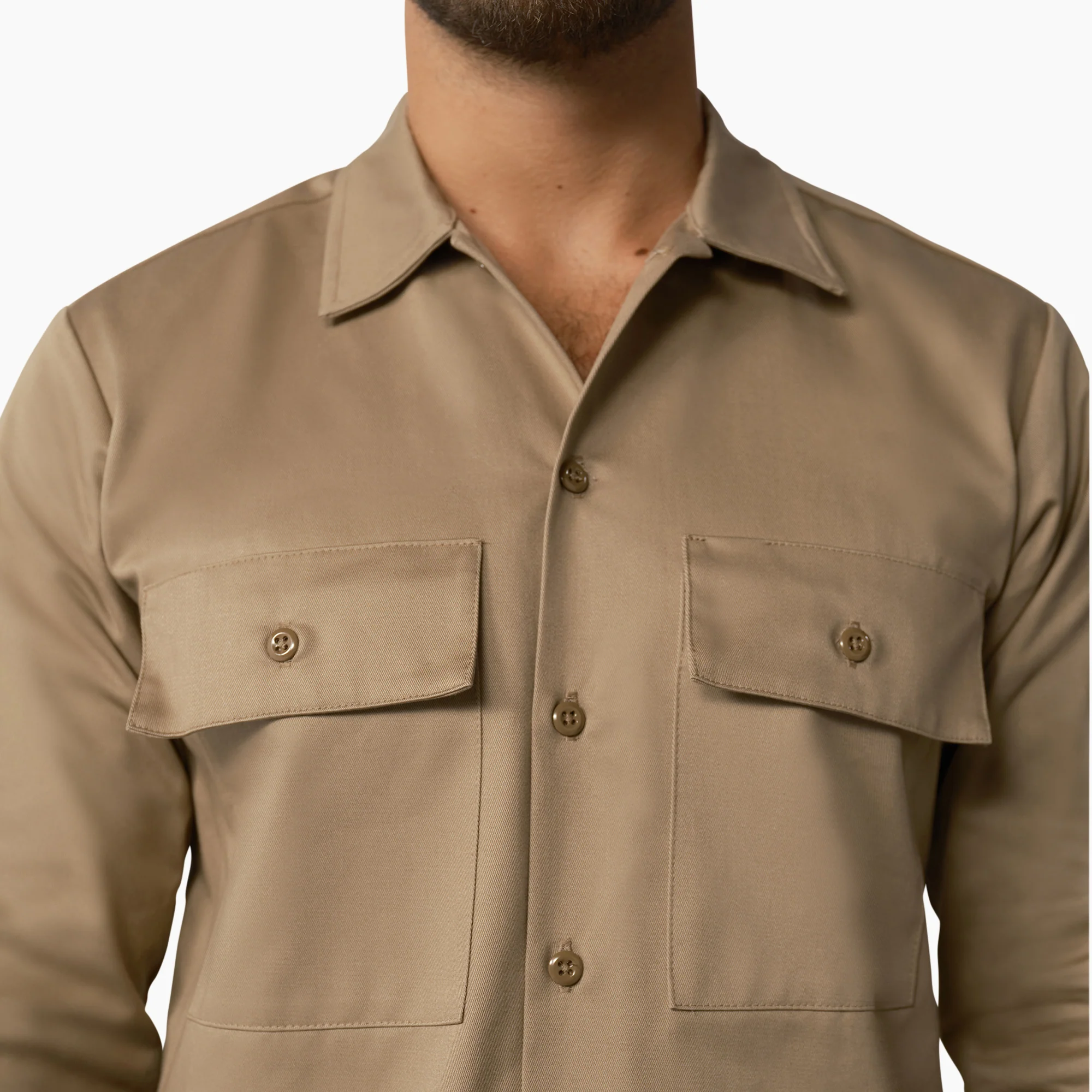 Dickies 1922 Premium Twill Long Sleeve Shirt 5 Dickies 1922 Premium Twill Long Sleeve Shirt