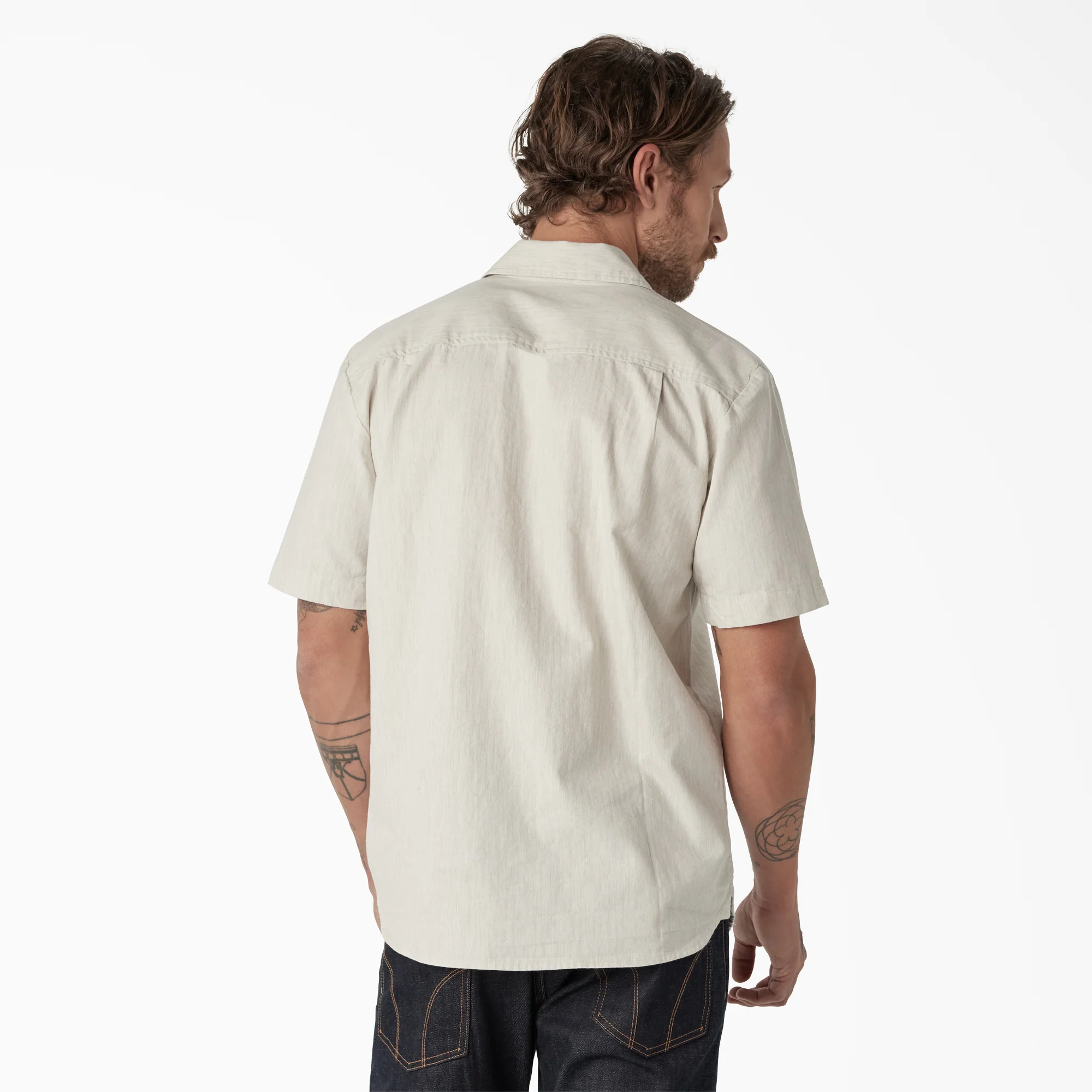 Dickies 1922 Short Sleeve Textured Weave Shirt 2 Dickies 1922 Short Sleeve Textured Weave Shirt