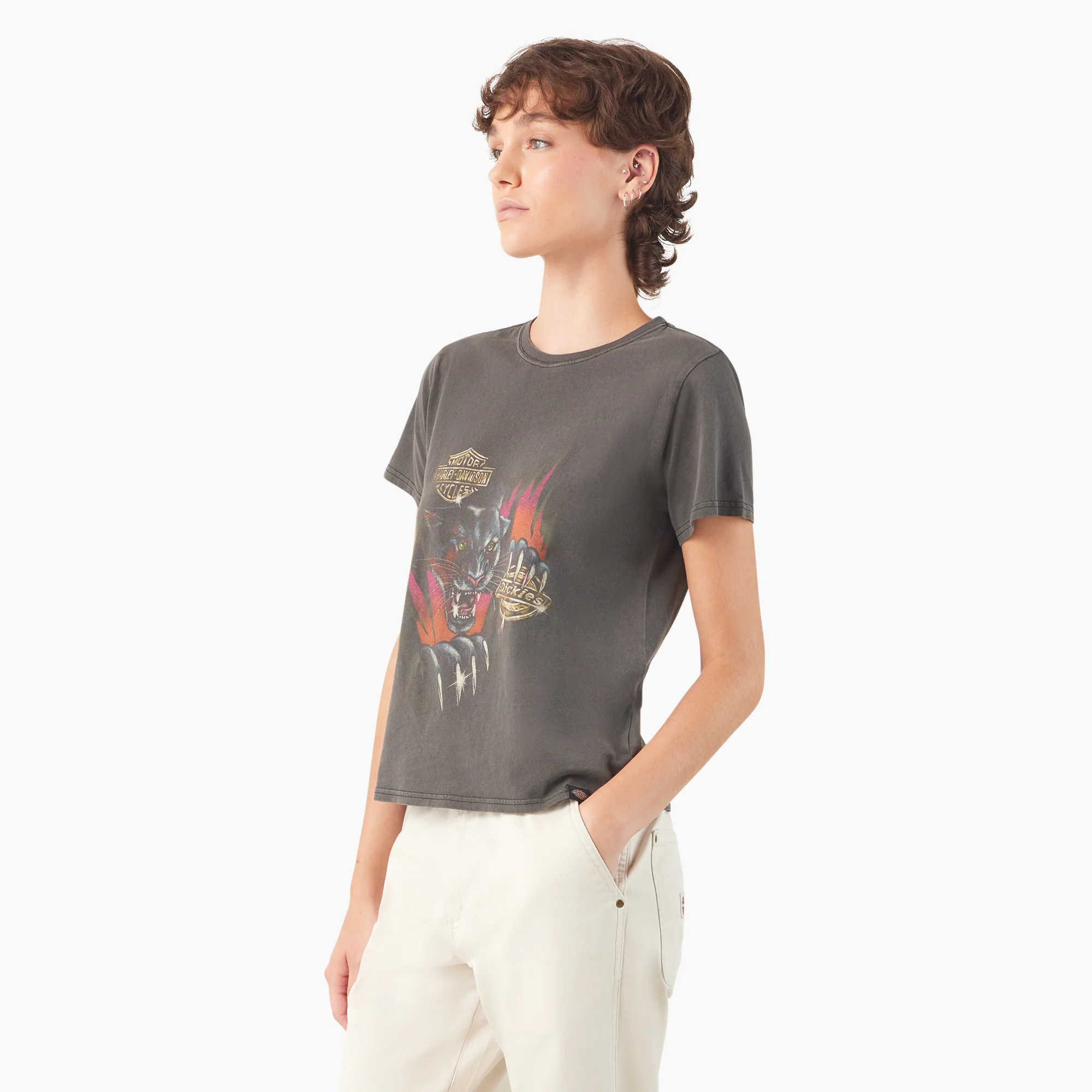 Dickies x Harley-Davidson Women’s Panther City T-Shirt 3 Dickies x Harley-Davidson Women’s Panther City T-Shirt