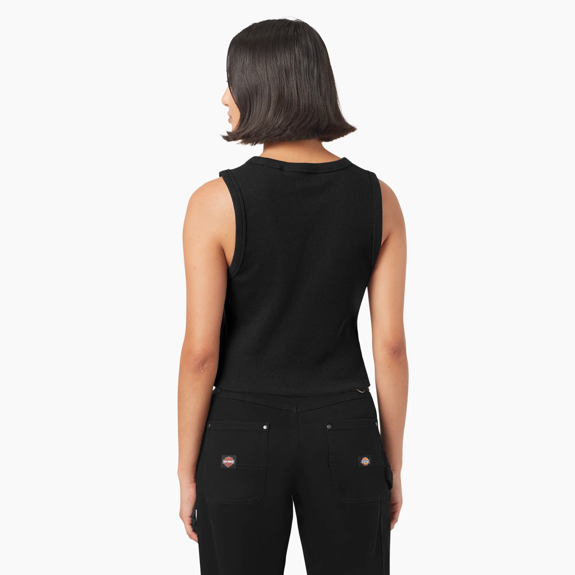 Dickies x Harley-Davidson Women’s Racerback Cropped Eagle Tank Top 2 Dickies x Harley-Davidson Women’s Racerback Cropped Eagle Tank Top