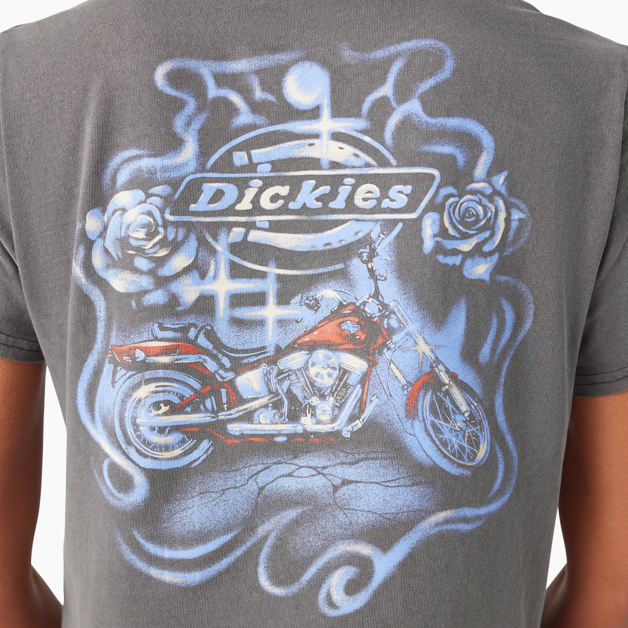 Dickies x Harley-Davidson Women’s Vintage Softail Cropped T-Shirt 6 Dickies x Harley-Davidson Women’s Vintage Softail Cropped T-Shirt