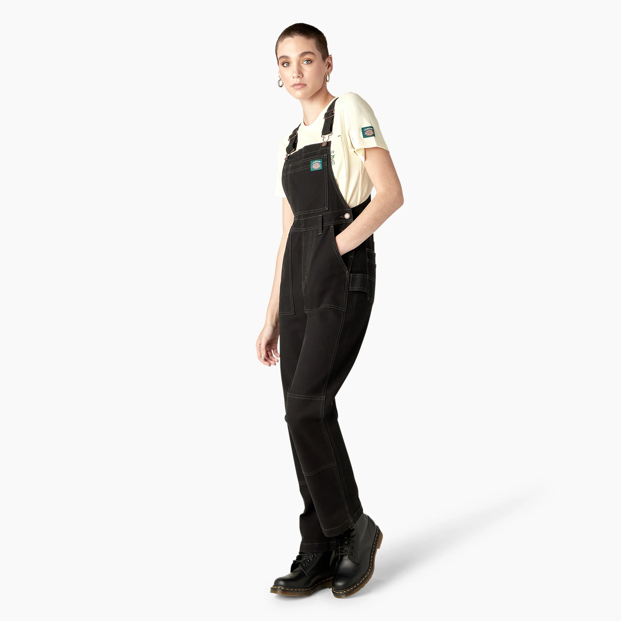 Dickies x Jameson Women's Utility Double Knee Overalls 3 Dickies x Jameson Women's Utility Double Knee Overalls