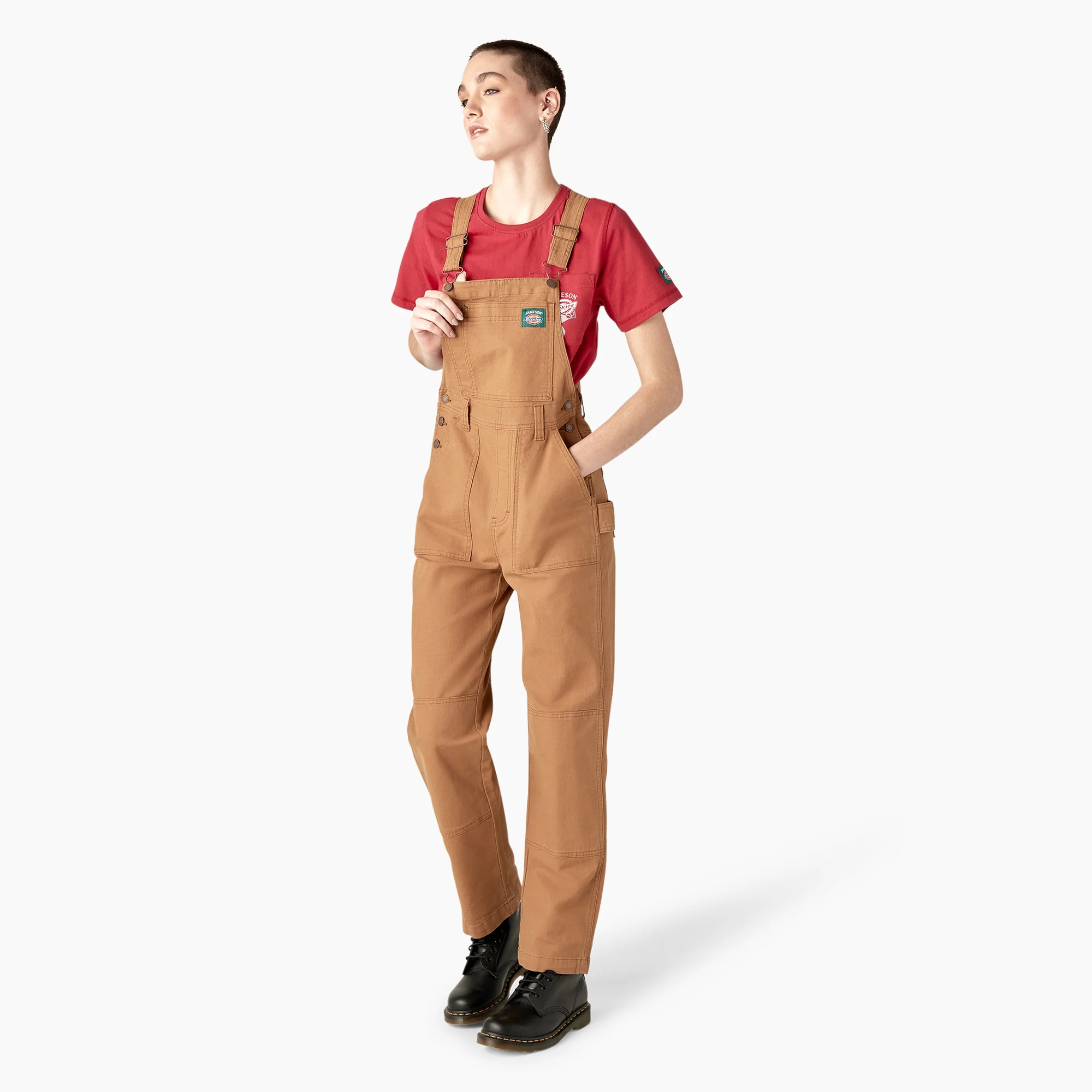 Dickies x Jameson Women's Utility Double Knee Overalls 3 Dickies x Jameson Women's Utility Double Knee Overalls