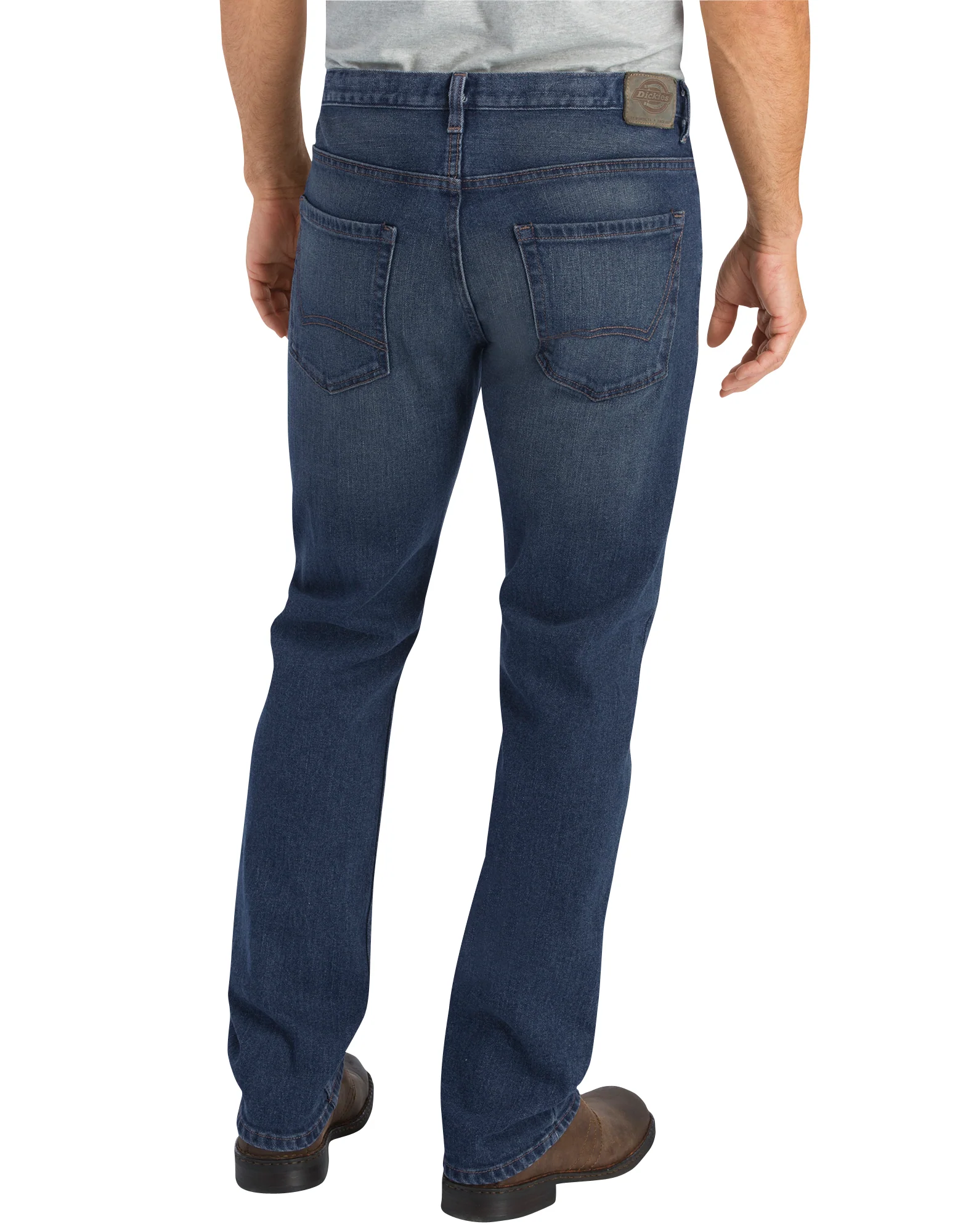 Dickies X-Series Regular Fit Straight Leg 5-Pocket Denim Jeans 2 Dickies X-Series Regular Fit Straight Leg 5-Pocket Denim Jeans