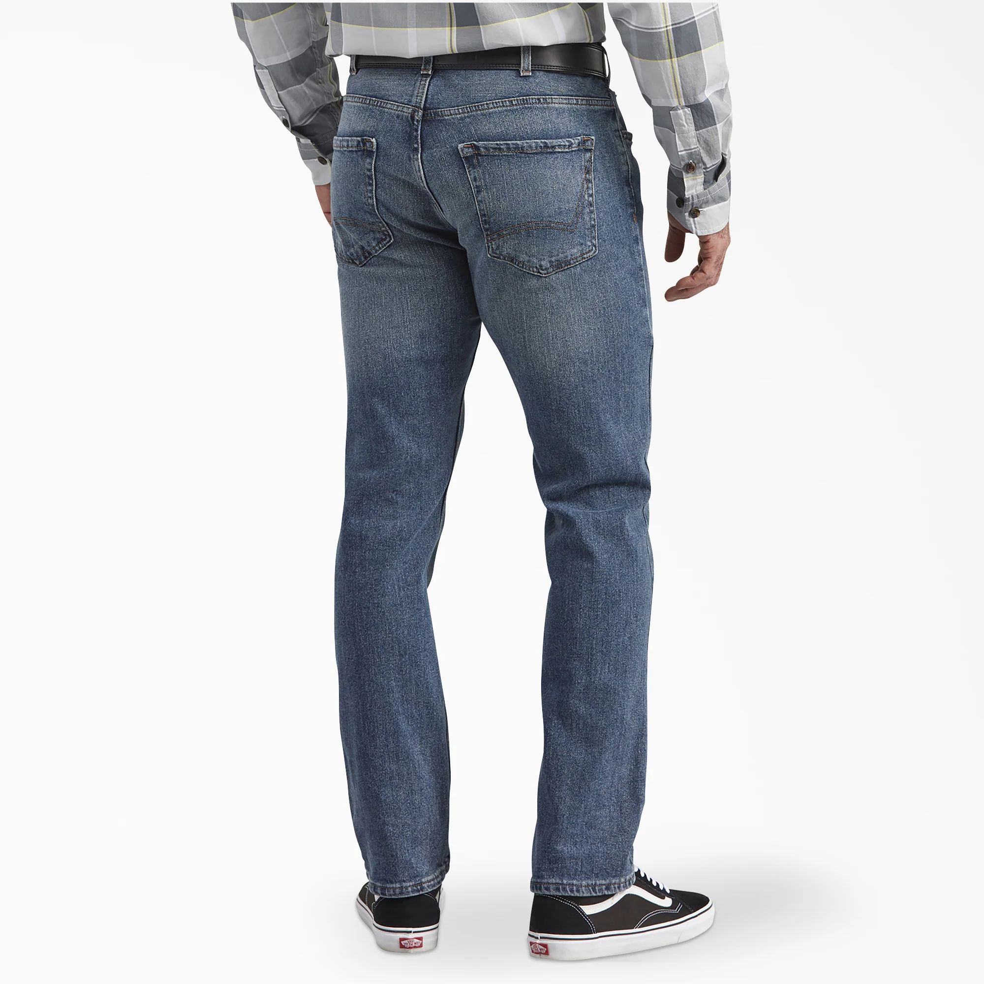Dickies X-Series Regular Fit Straight Leg 5-Pocket Denim Jeans 2 Dickies X-Series Regular Fit Straight Leg 5-Pocket Denim Jeans