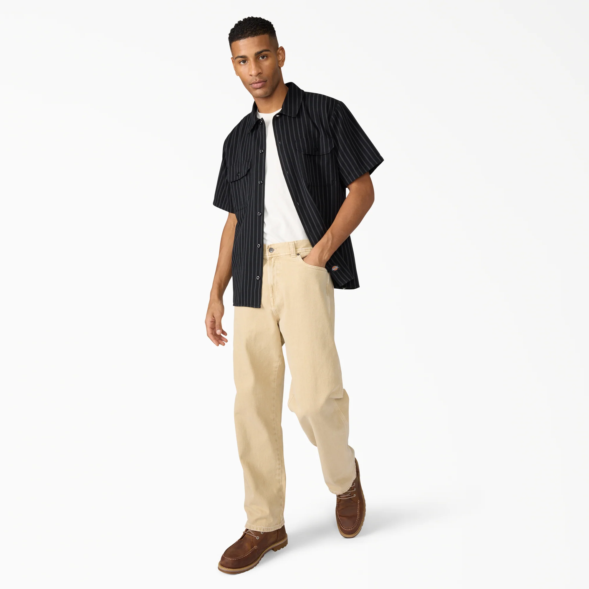 Worn In Striped Work Shirt 4 Worn In Striped Work Shirt