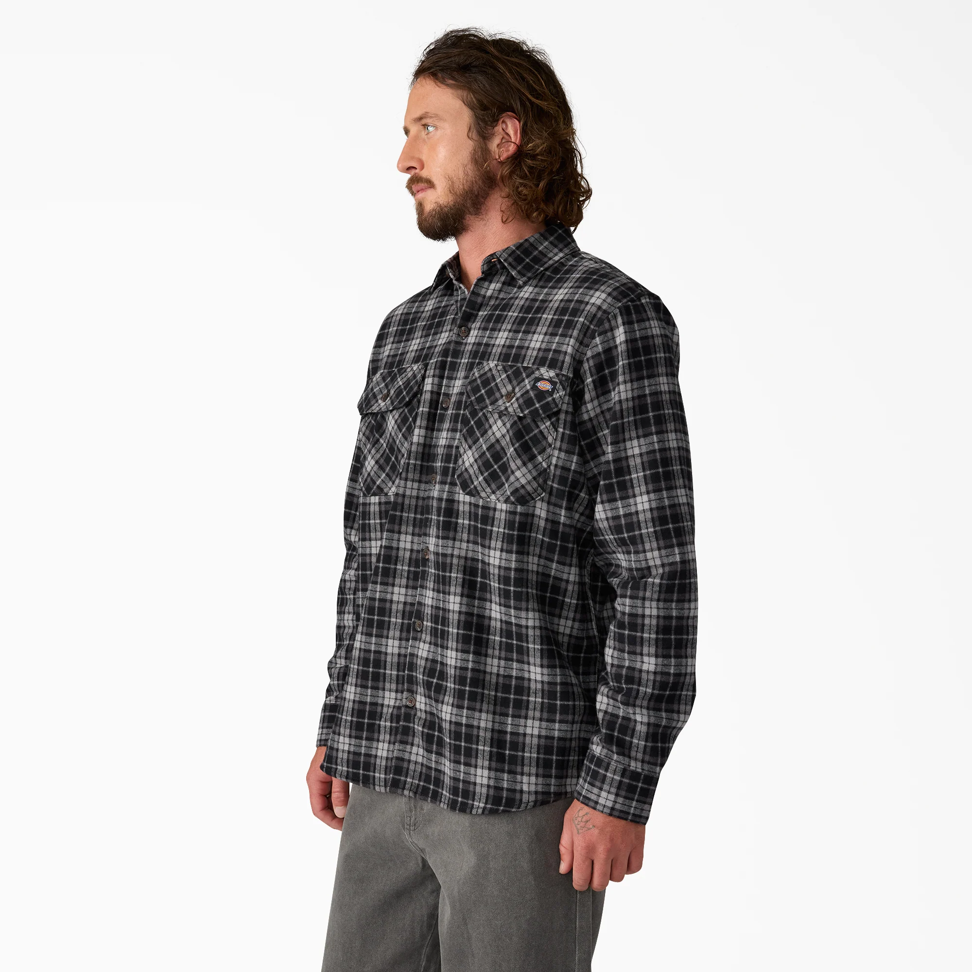 Long Sleeve Flannel Work Shirt 3 Long Sleeve Flannel Work Shirt