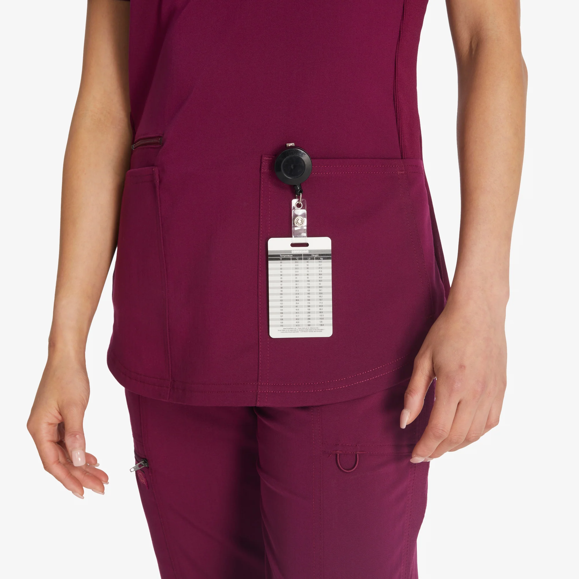 Women's Balance V-Neck Scrub Top 4 Women's Balance V-Neck Scrub Top