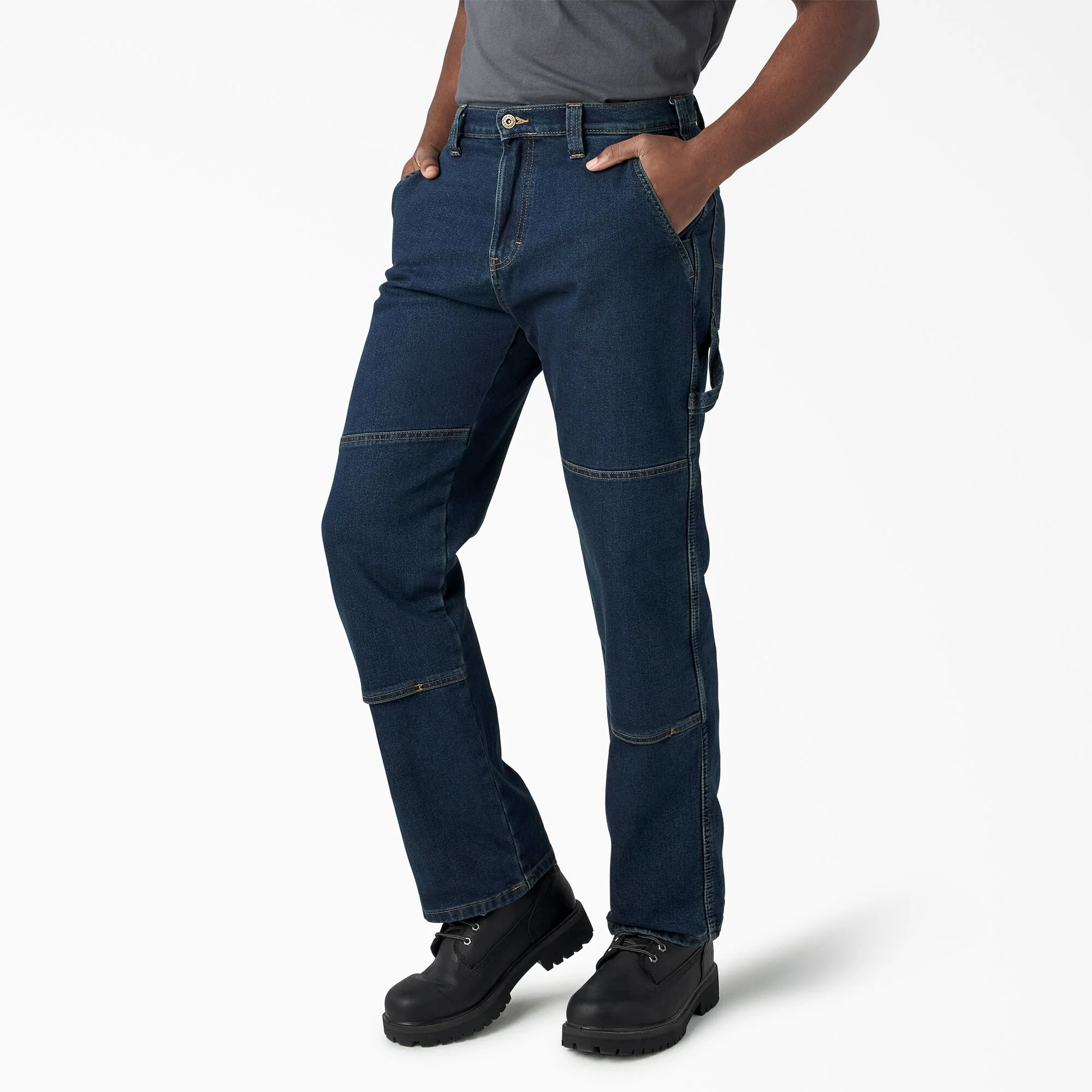 FLEX Relaxed Fit Double Knee Jeans 3 FLEX Relaxed Fit Double Knee Jeans