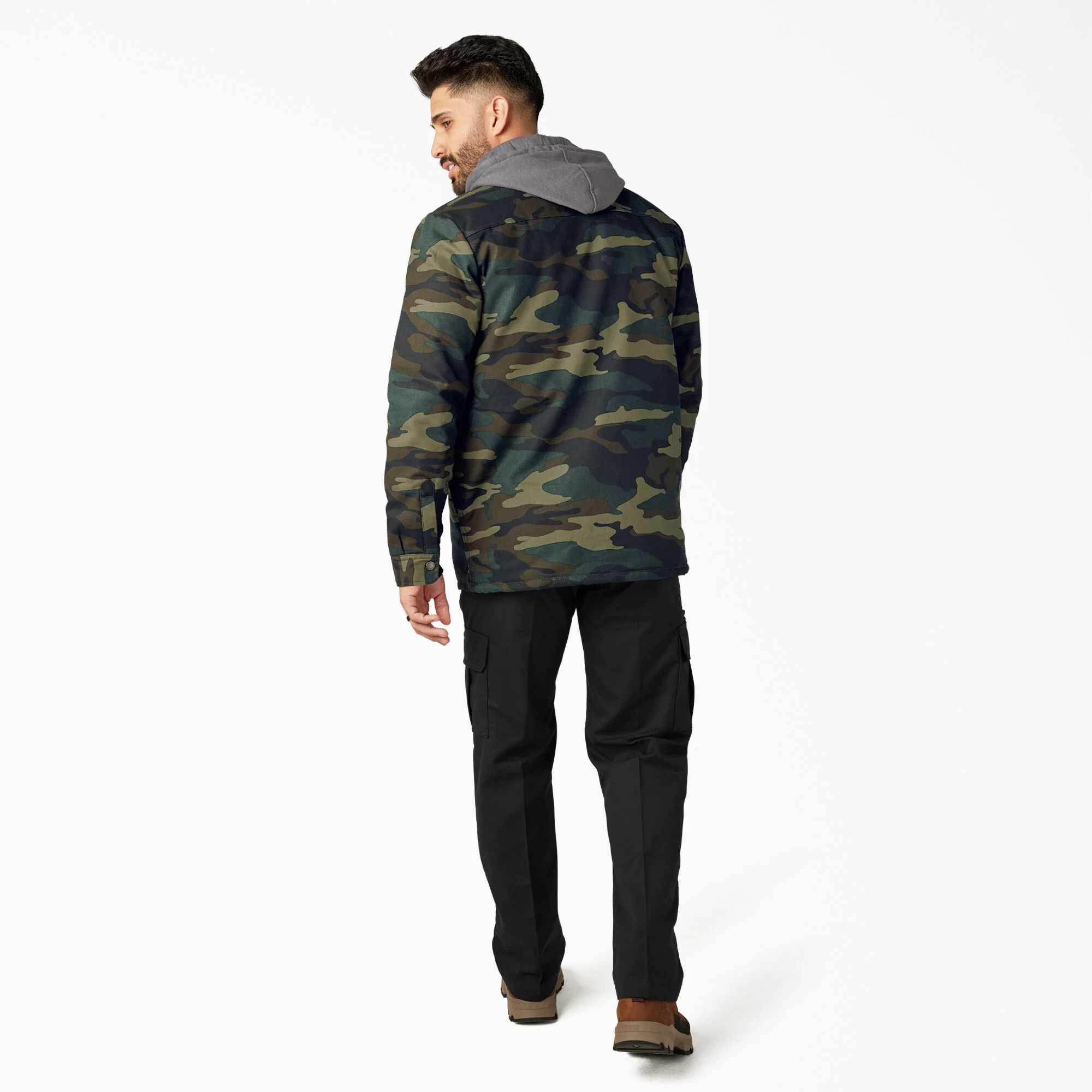Water Repellent Duck Hooded Shirt Jacket 6 Water Repellent Duck Hooded Shirt Jacket