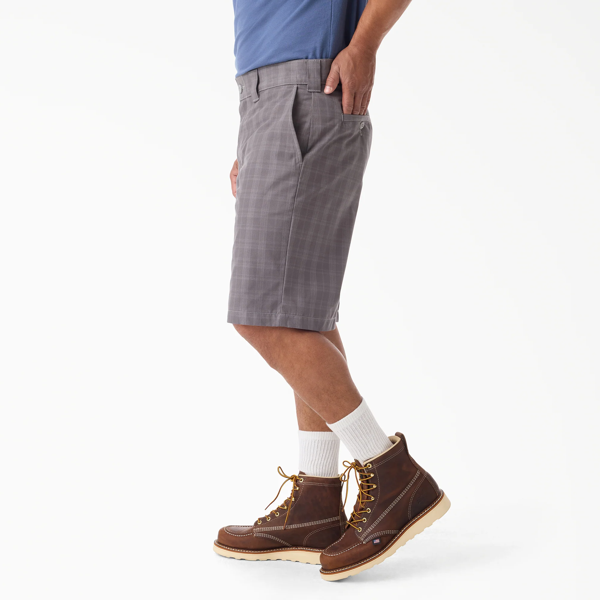 Plaid Work Shorts, 11" 3 Plaid Work Shorts, 11"