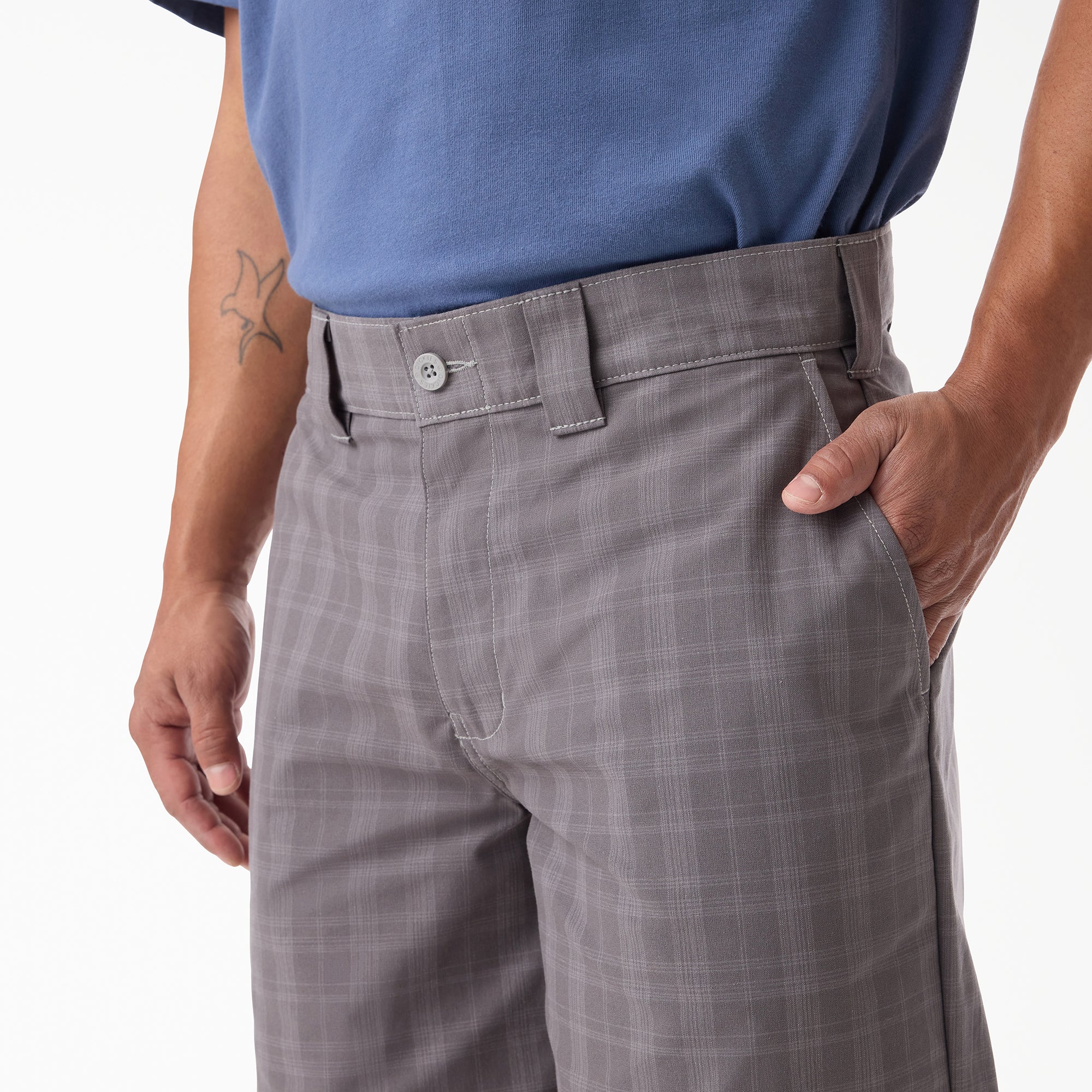 Plaid Work Shorts, 11" 5 Plaid Work Shorts, 11"