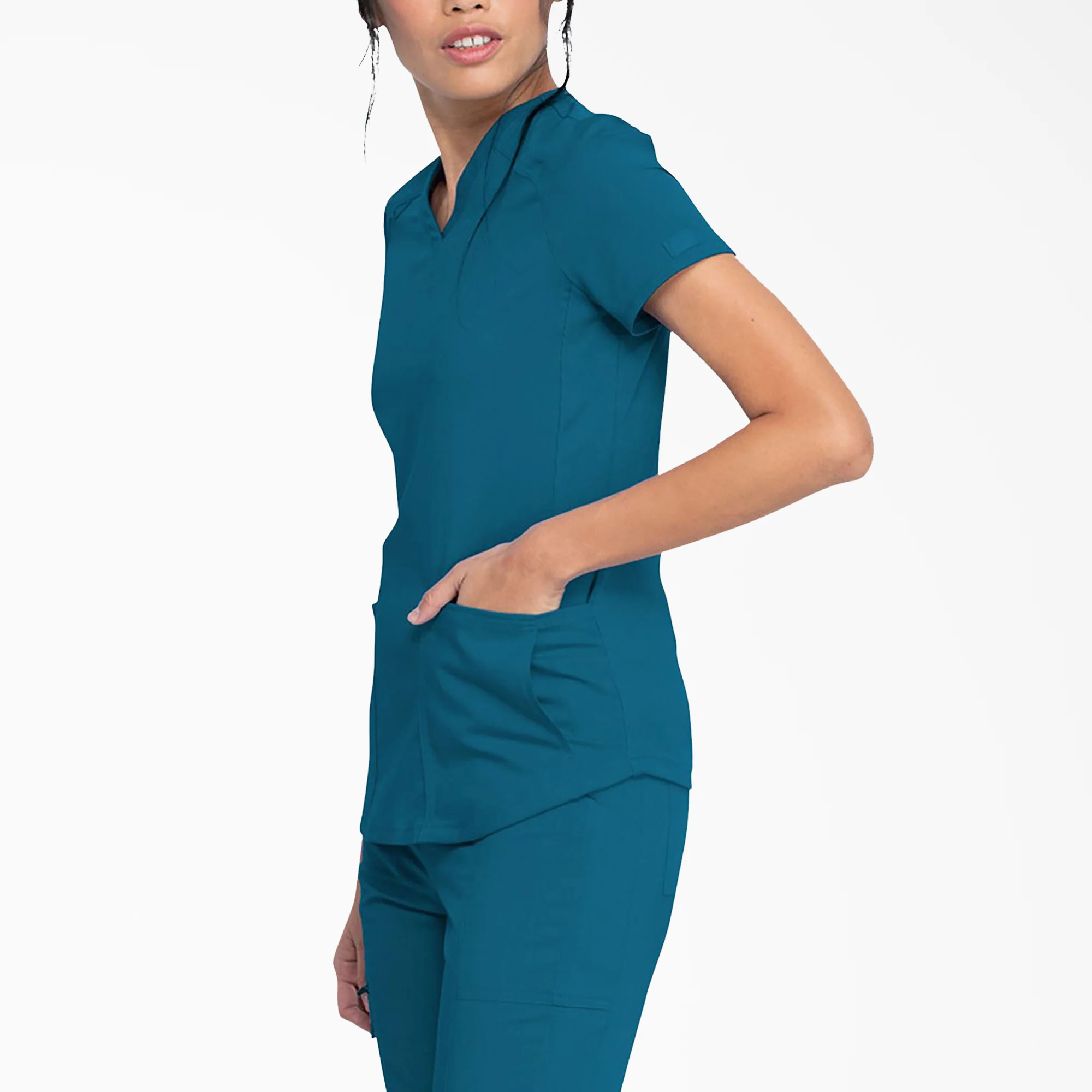 Women's Balance V-Neck Scrub Top 3 Women's Balance V-Neck Scrub Top