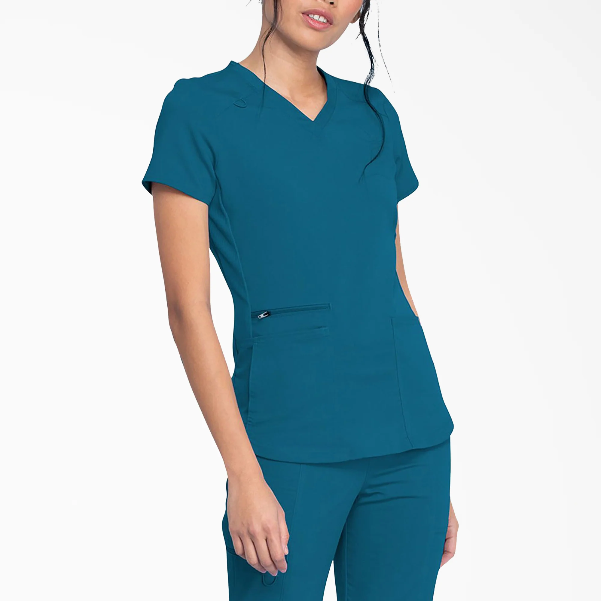 Women's Balance V-Neck Scrub Top 4 Women's Balance V-Neck Scrub Top
