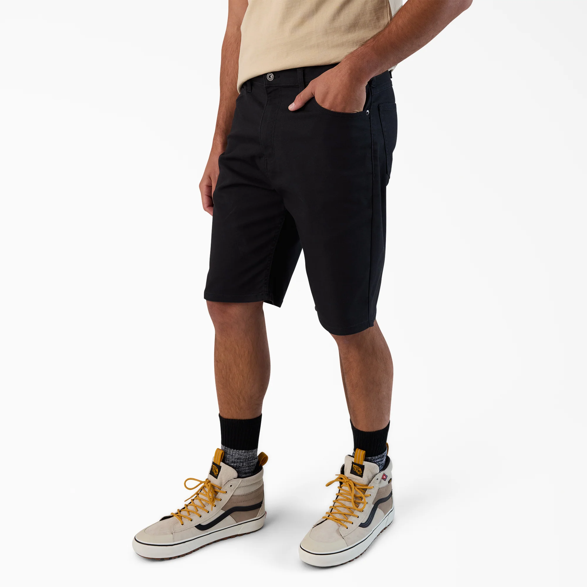FLEX 5-Pocket Duck Canvas Shorts, 11" 4 FLEX 5-Pocket Duck Canvas Shorts, 11"