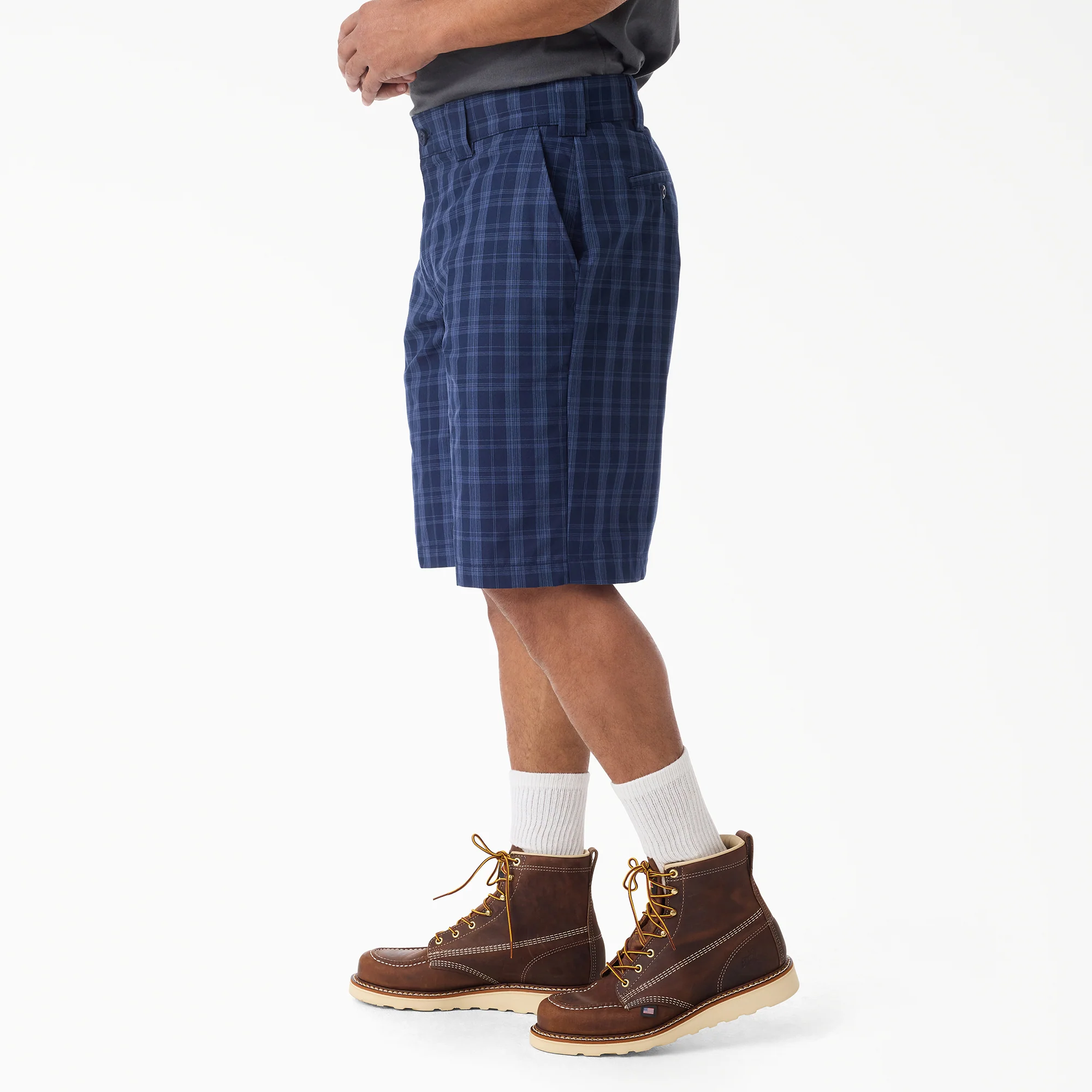 Plaid Work Shorts, 11" 3 Plaid Work Shorts, 11"