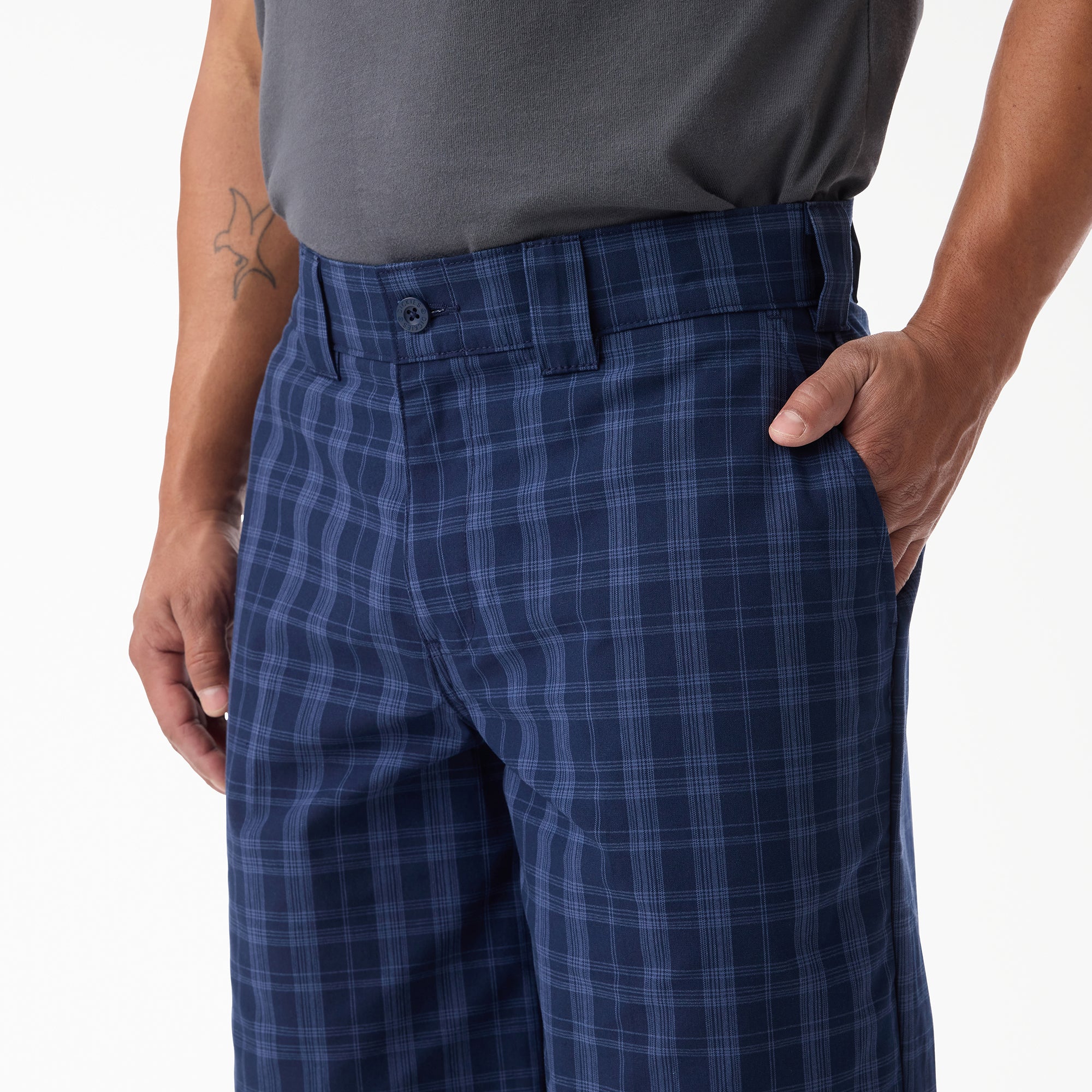 Plaid Work Shorts, 11" 5 Plaid Work Shorts, 11"