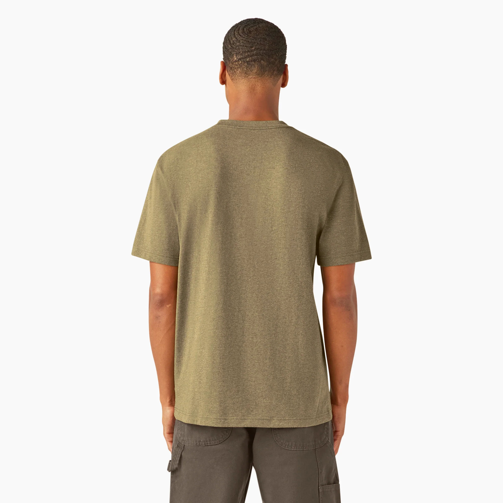 Heavyweight Heathered Short Sleeve Pocket T-Shirt 2 Heavyweight Heathered Short Sleeve Pocket T-Shirt