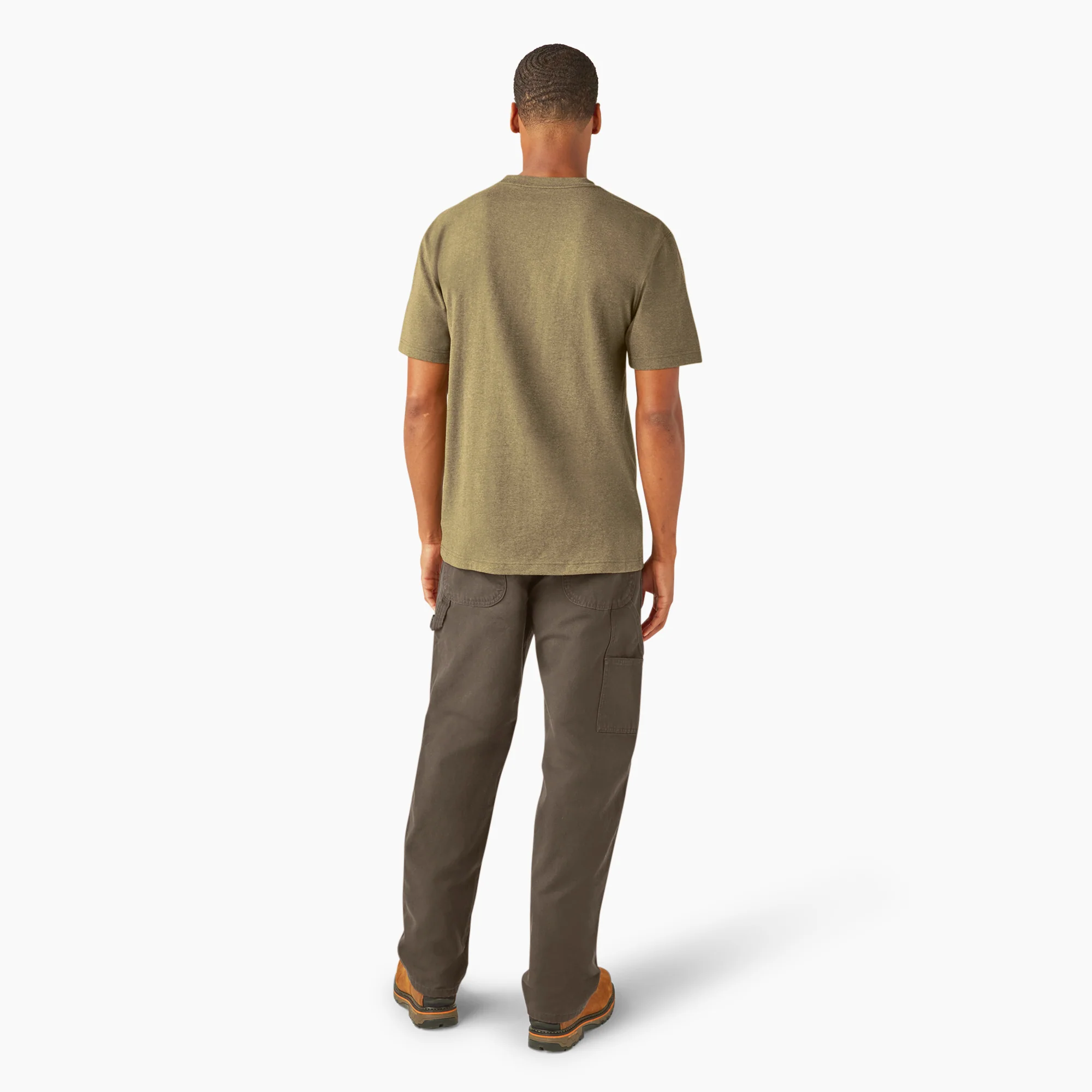 Heavyweight Heathered Short Sleeve Pocket T-Shirt 5 Heavyweight Heathered Short Sleeve Pocket T-Shirt