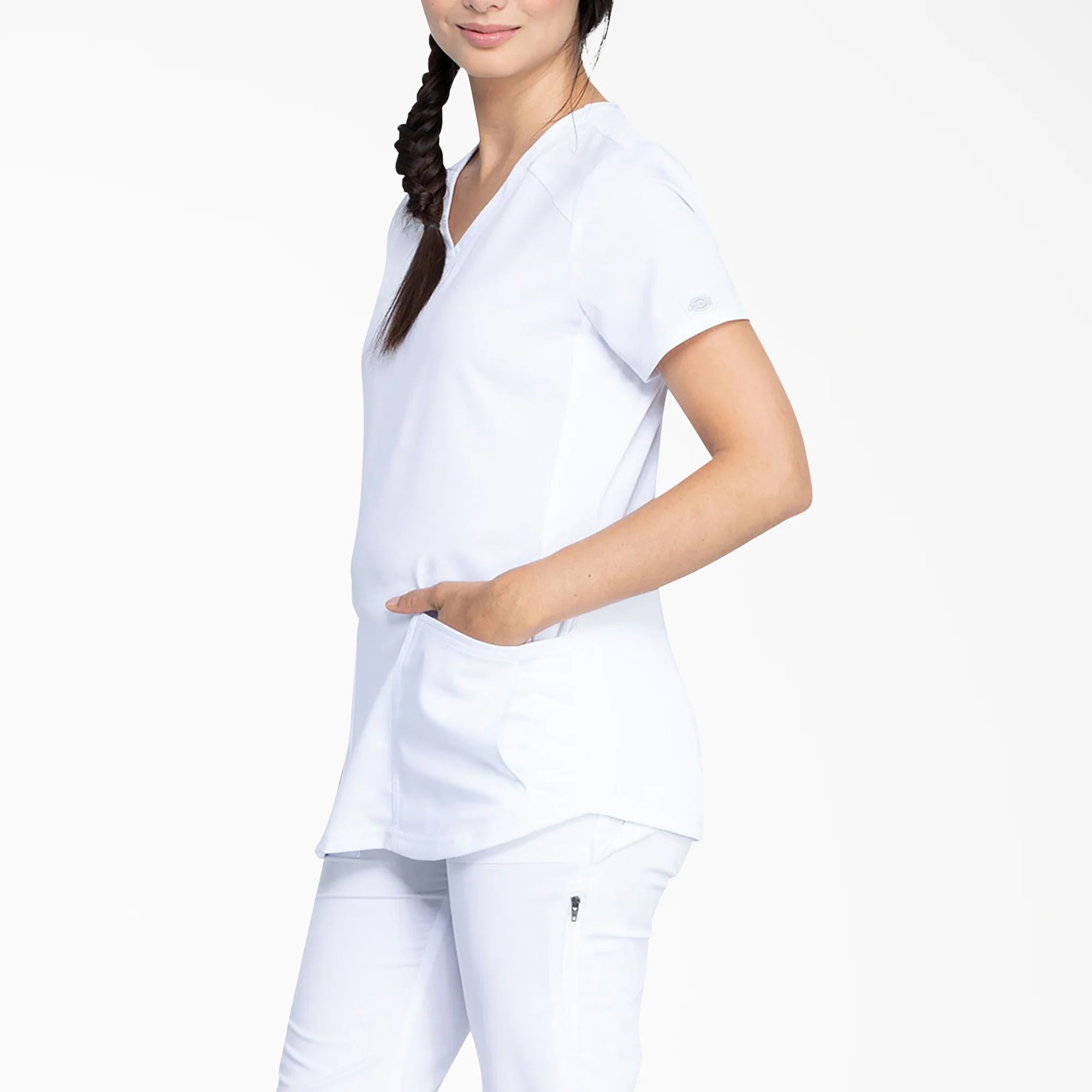 Women's Balance V-Neck Scrub Top 3 Women's Balance V-Neck Scrub Top