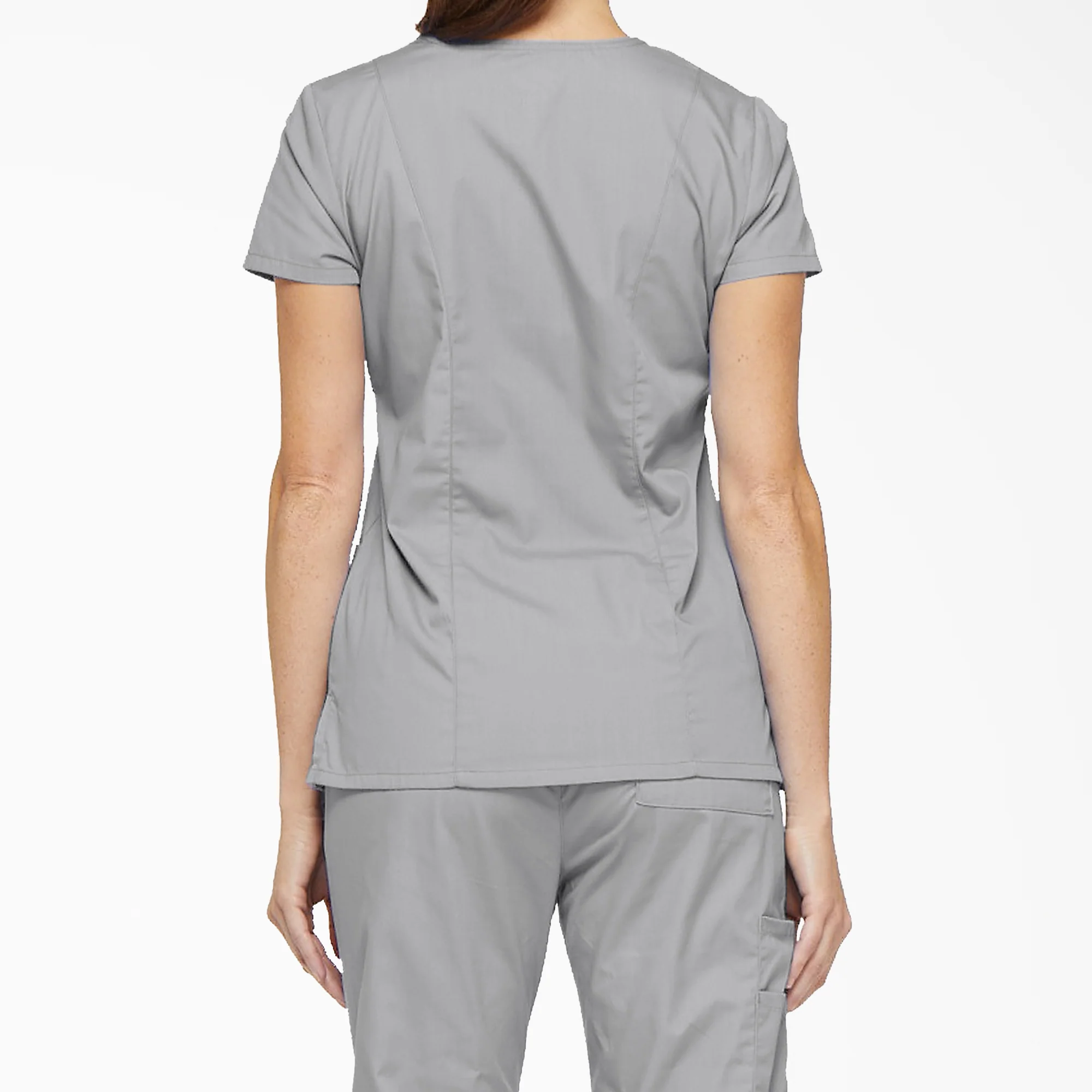 Women's EDS Signature V-Neck Scrub Top 2 Women's EDS Signature V-Neck Scrub Top