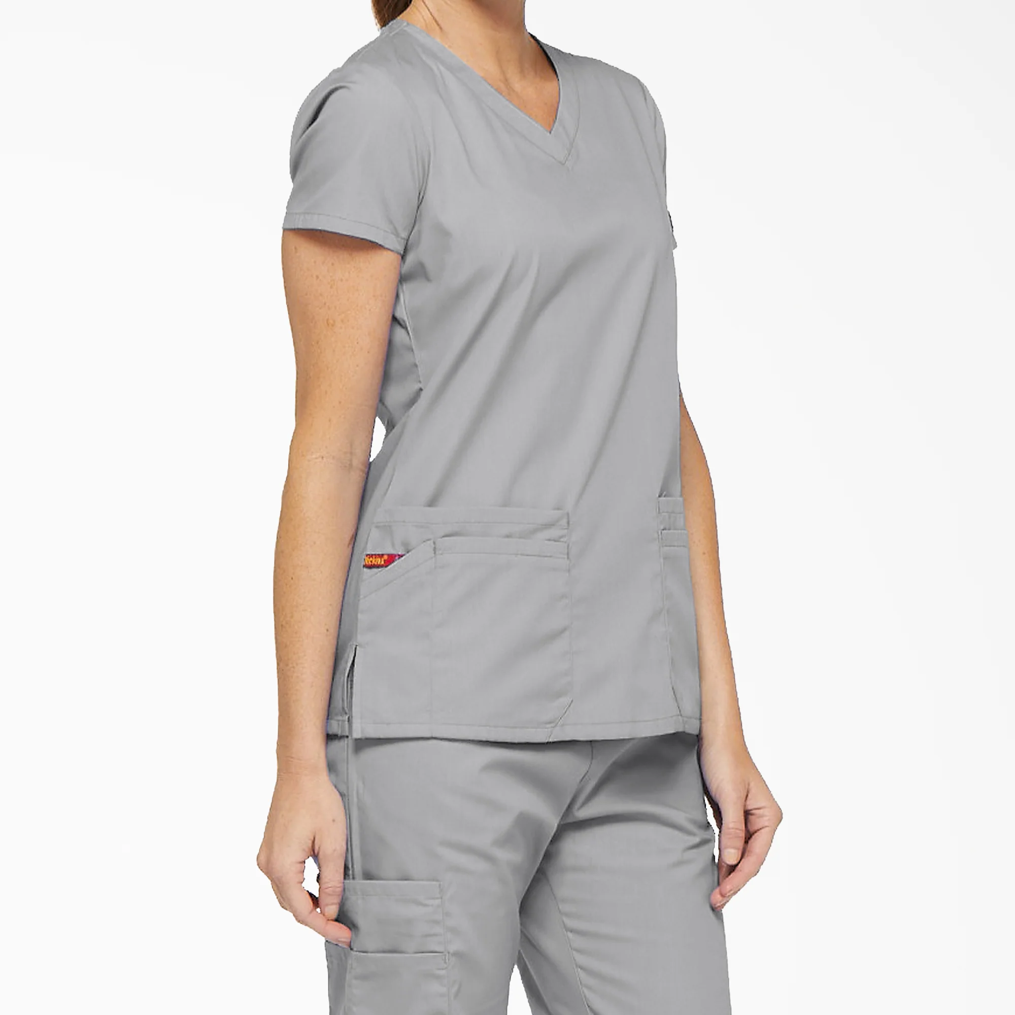 Women's EDS Signature V-Neck Scrub Top 4 Women's EDS Signature V-Neck Scrub Top