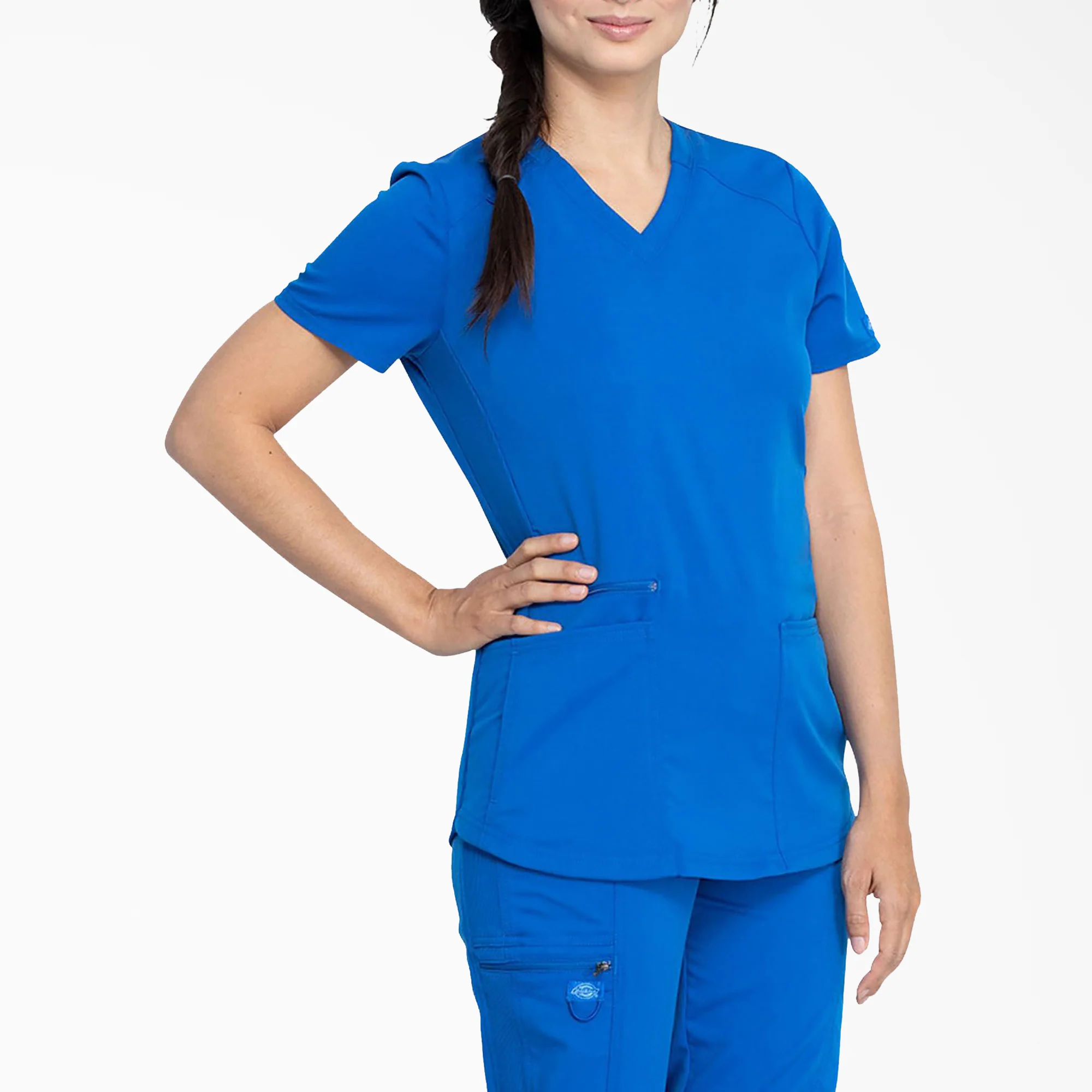 Women's Balance V-Neck Scrub Top 4 Women's Balance V-Neck Scrub Top