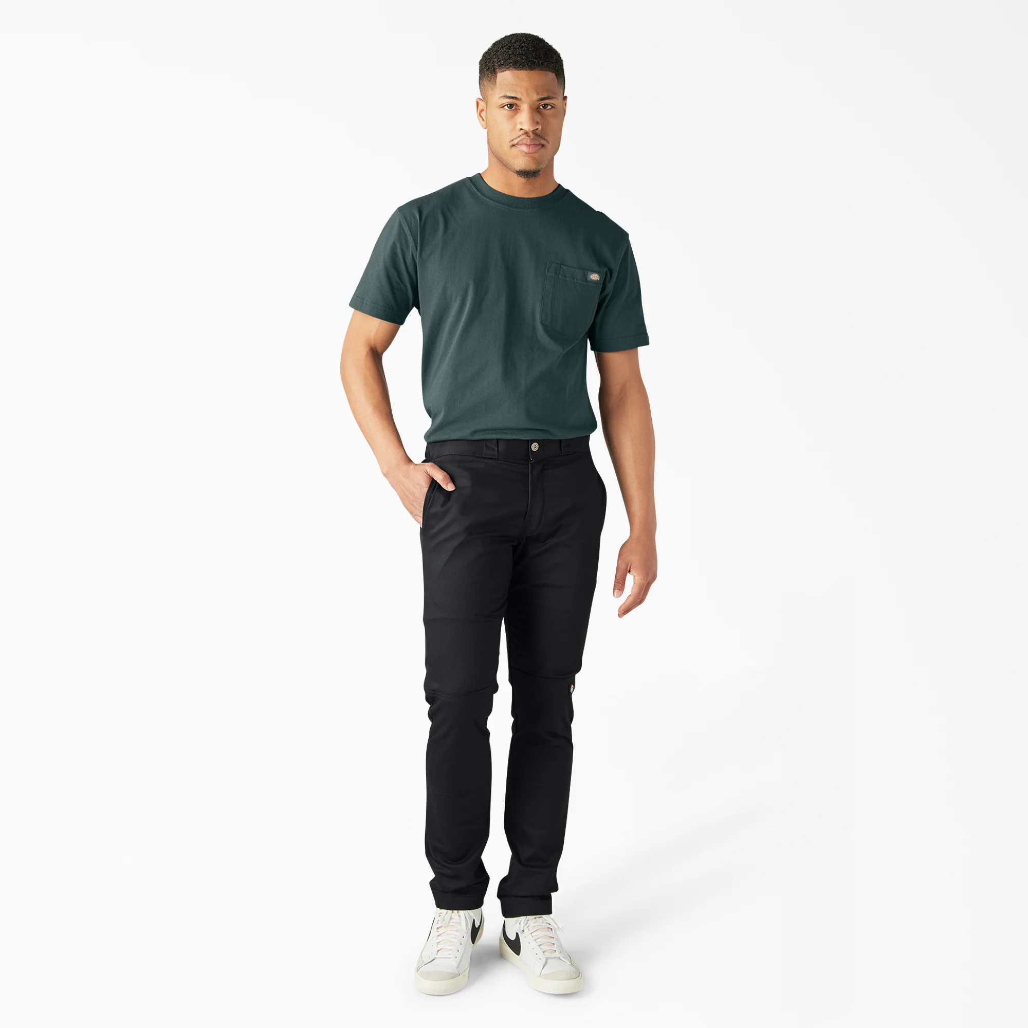 FLEX Skinny Fit Double Knee Work Pants 4 FLEX Skinny Fit Double Knee Work Pants