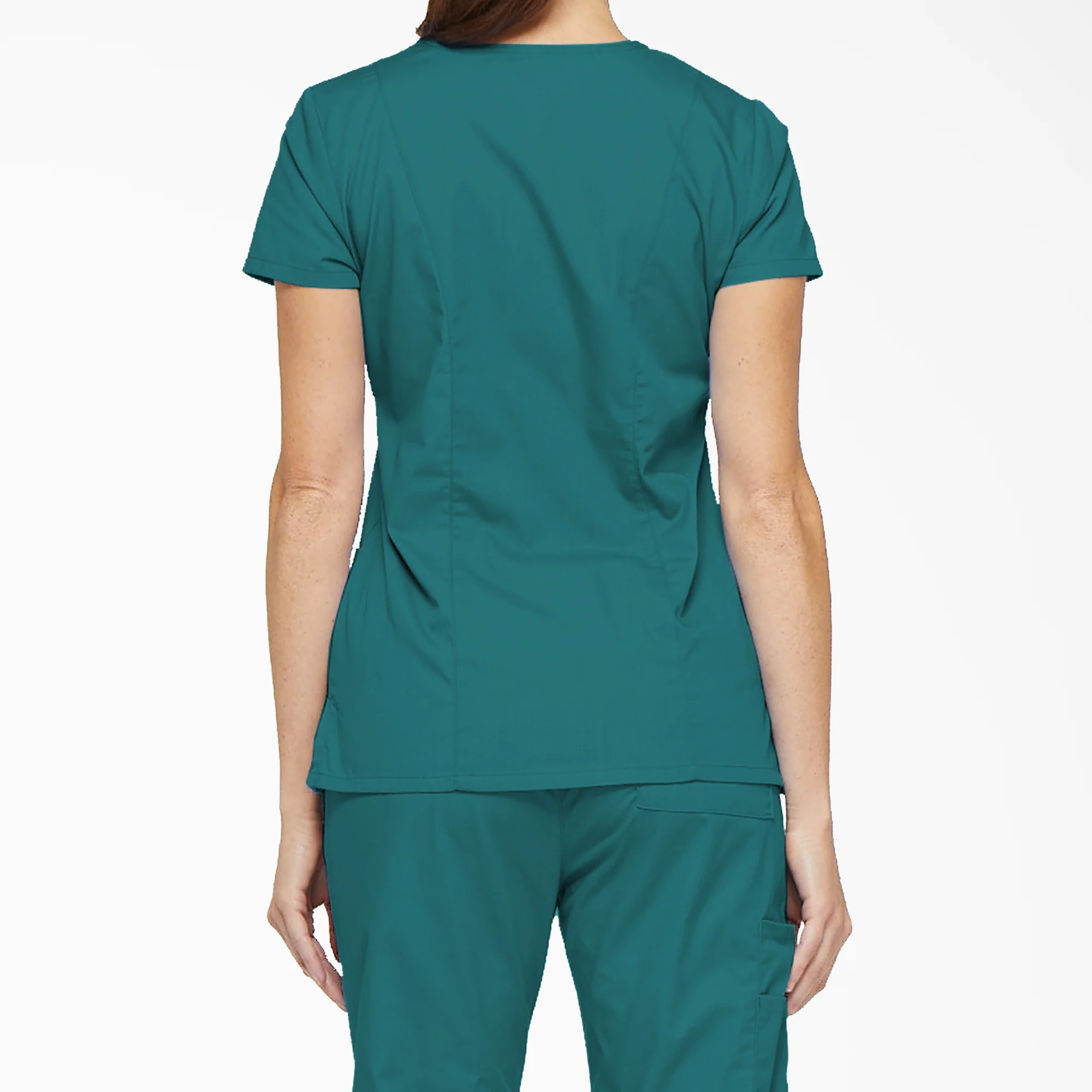 Women's EDS Signature V-Neck Scrub Top 2 Women's EDS Signature V-Neck Scrub Top