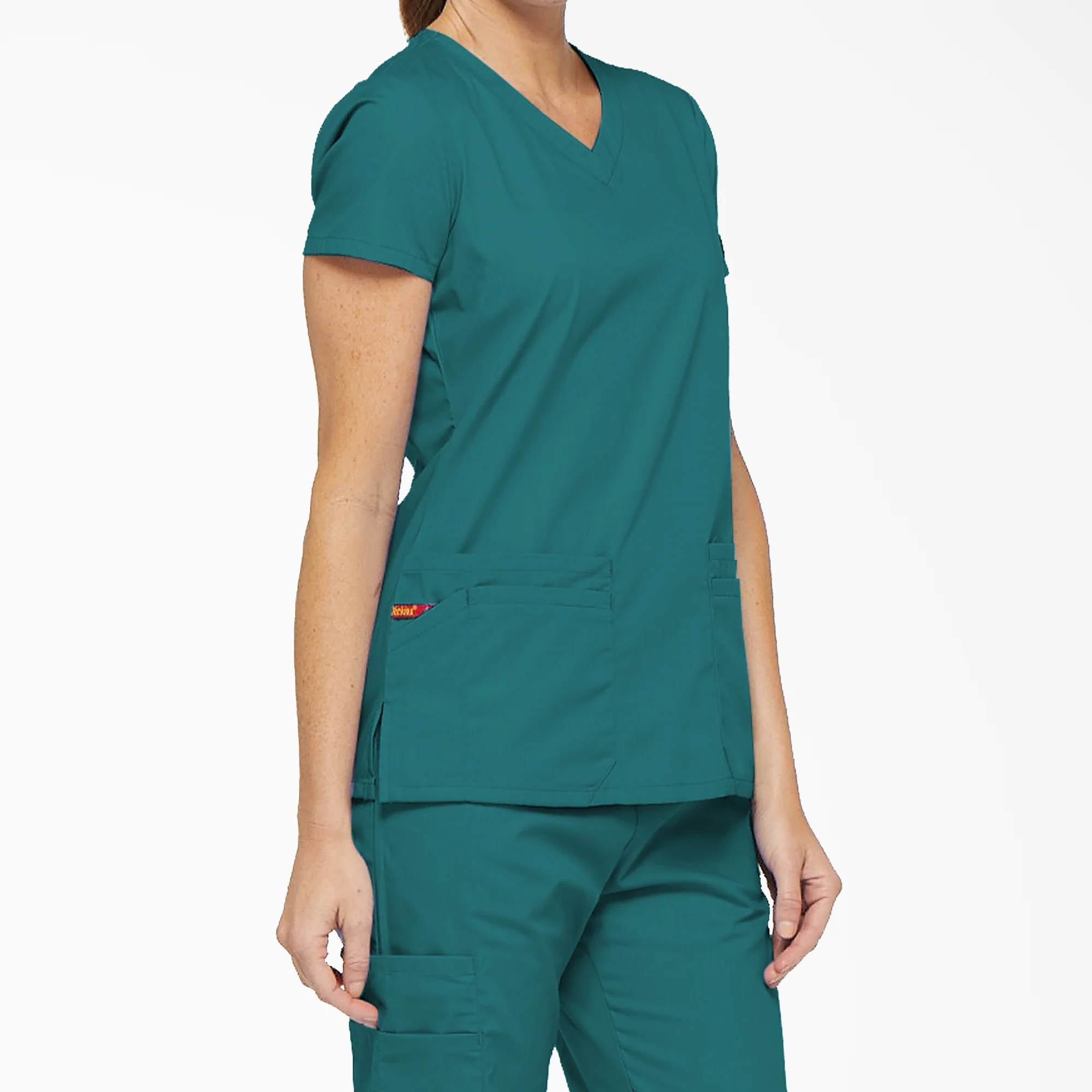 Women's EDS Signature V-Neck Scrub Top 4 Women's EDS Signature V-Neck Scrub Top