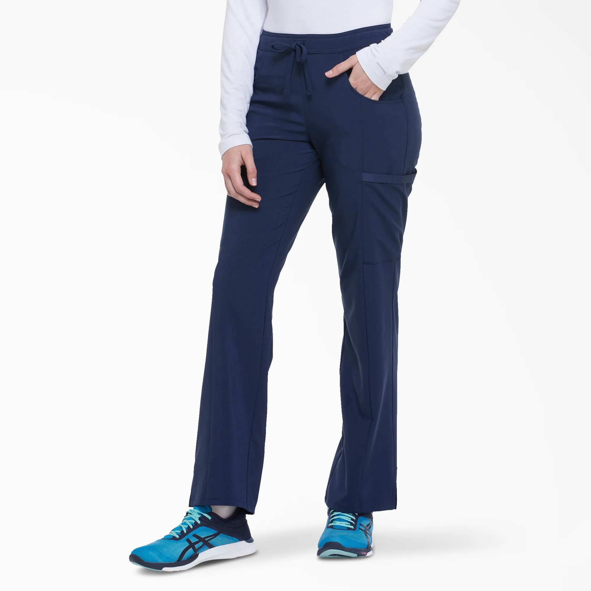 Women's EDS Essentials Drawstring Scrub Pants 3 Women's EDS Essentials Drawstring Scrub Pants