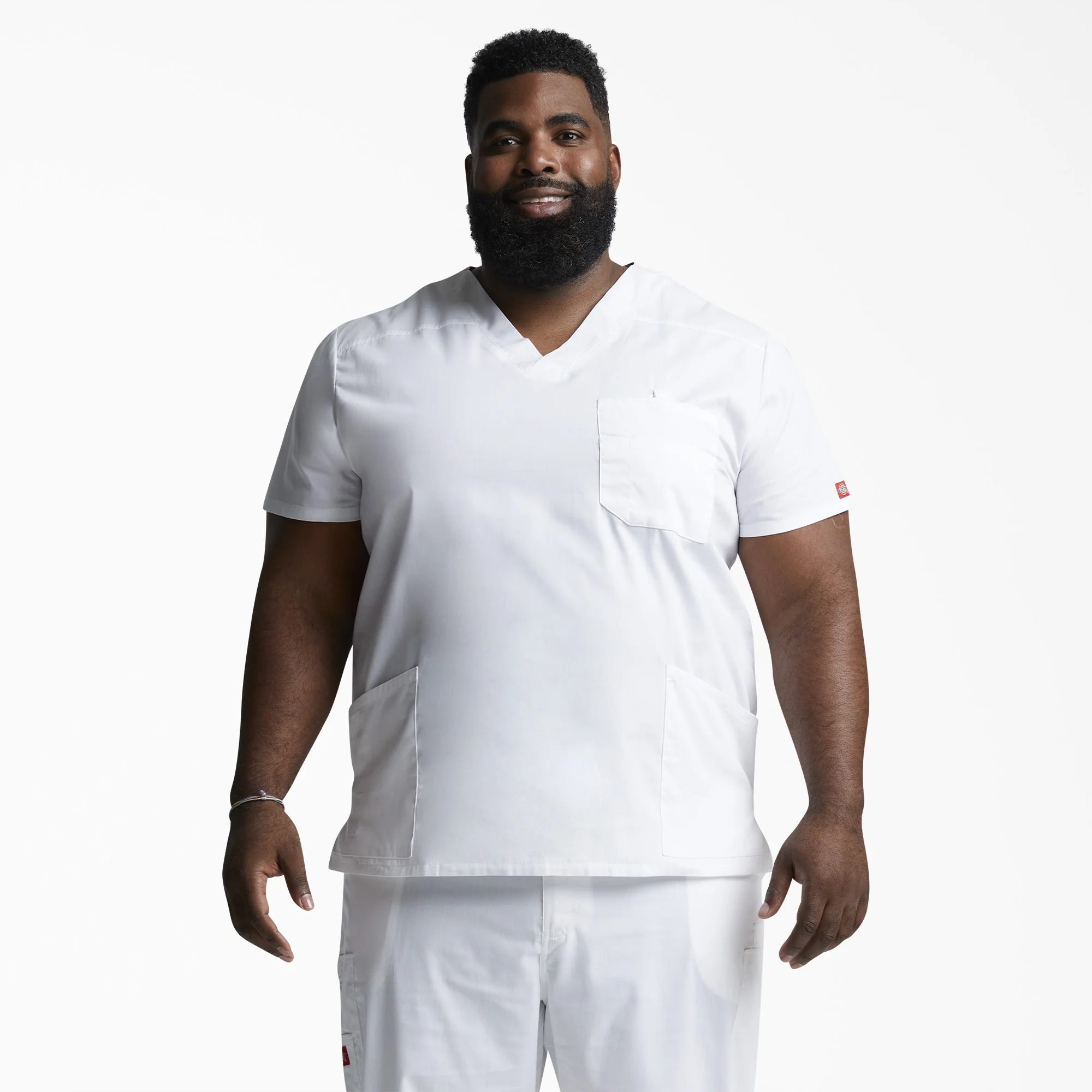 Men's EDS Signature V-Neck Scrub Top