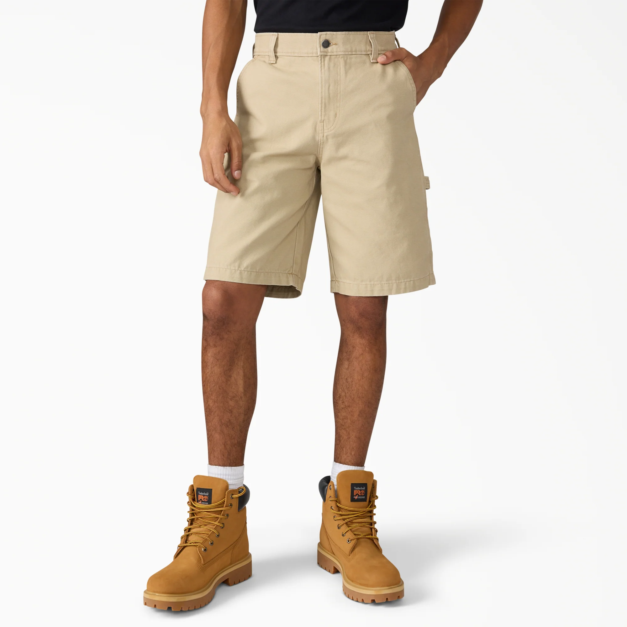 Canvas Carpenter Shorts, 11"