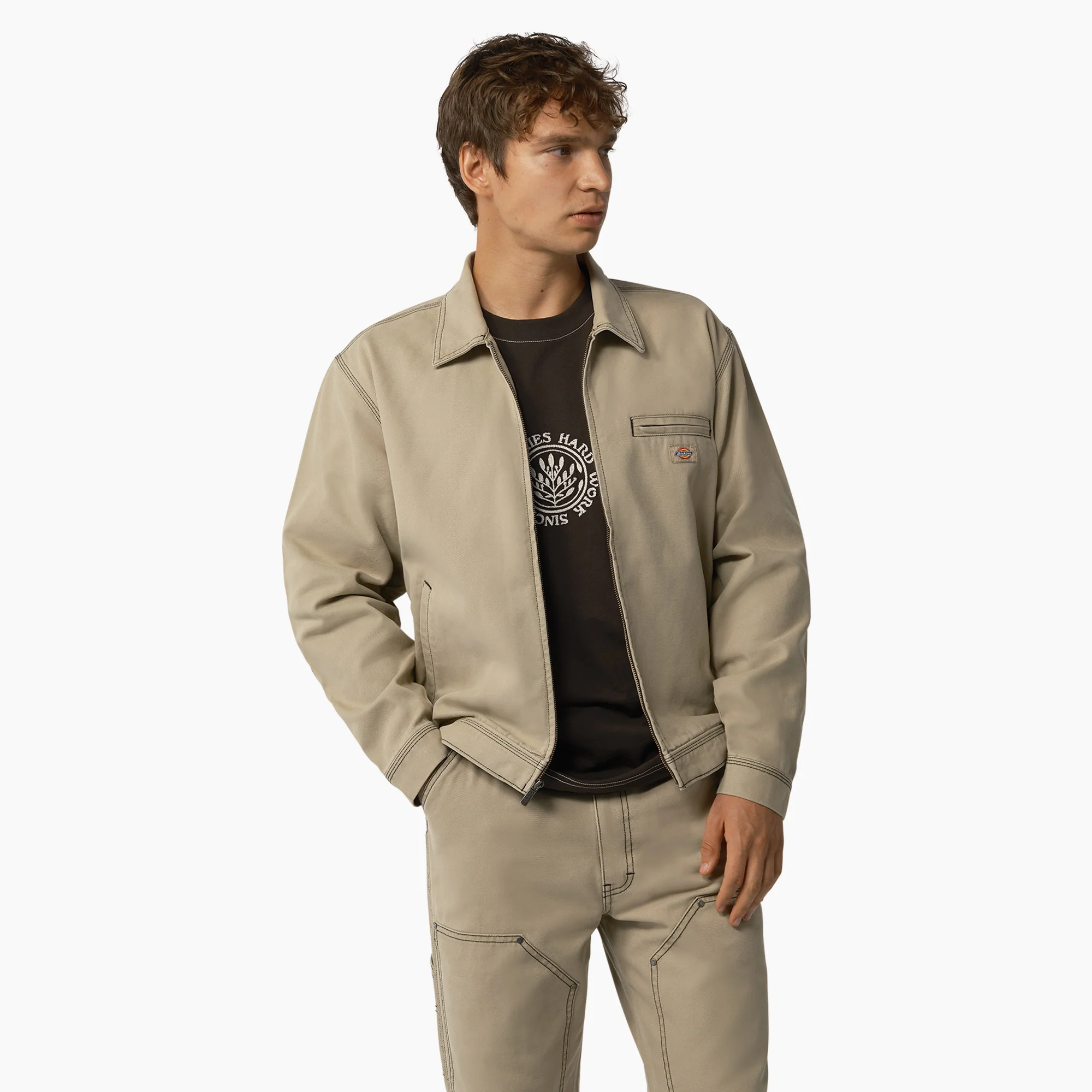 Duck Contrast Stitch Jacket