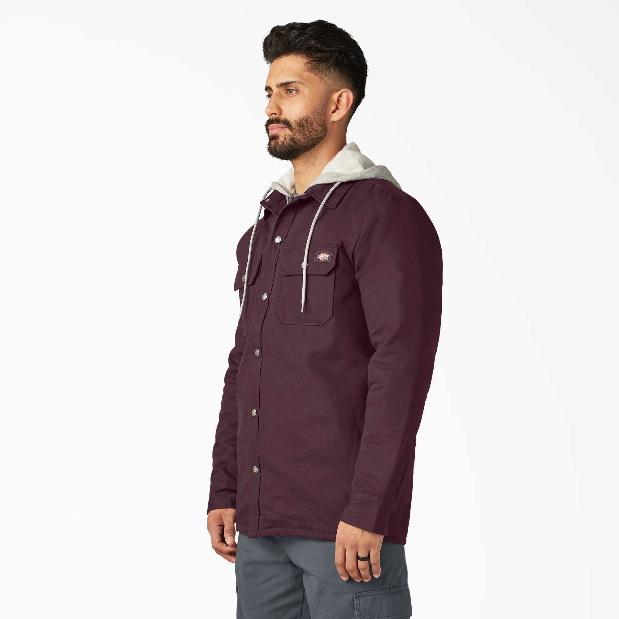 Duck Hooded Shirt Jacket 3 Duck Hooded Shirt Jacket