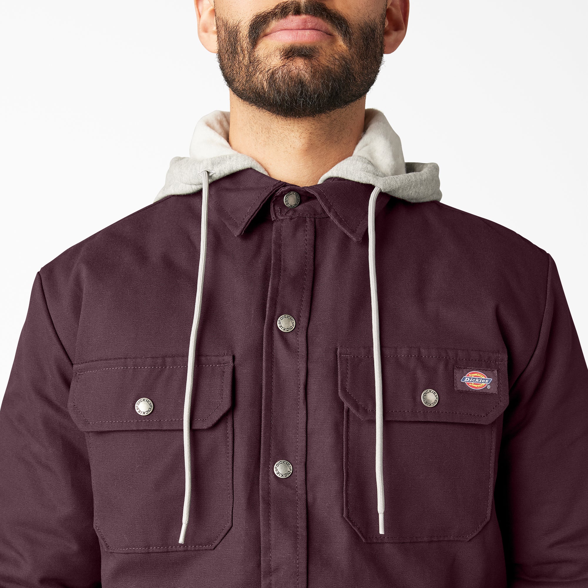 Duck Hooded Shirt Jacket 7 Duck Hooded Shirt Jacket