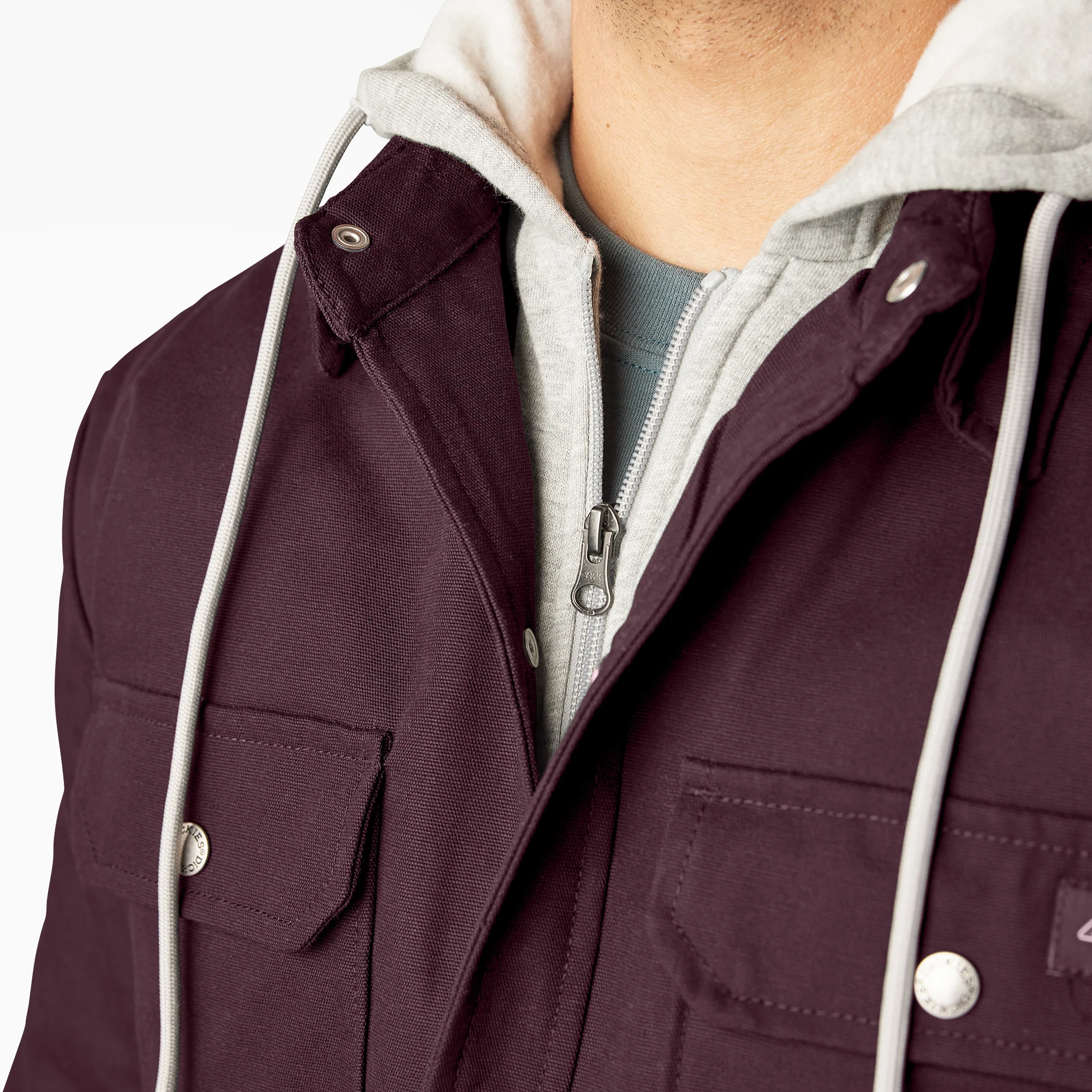 Duck Hooded Shirt Jacket 8 Duck Hooded Shirt Jacket