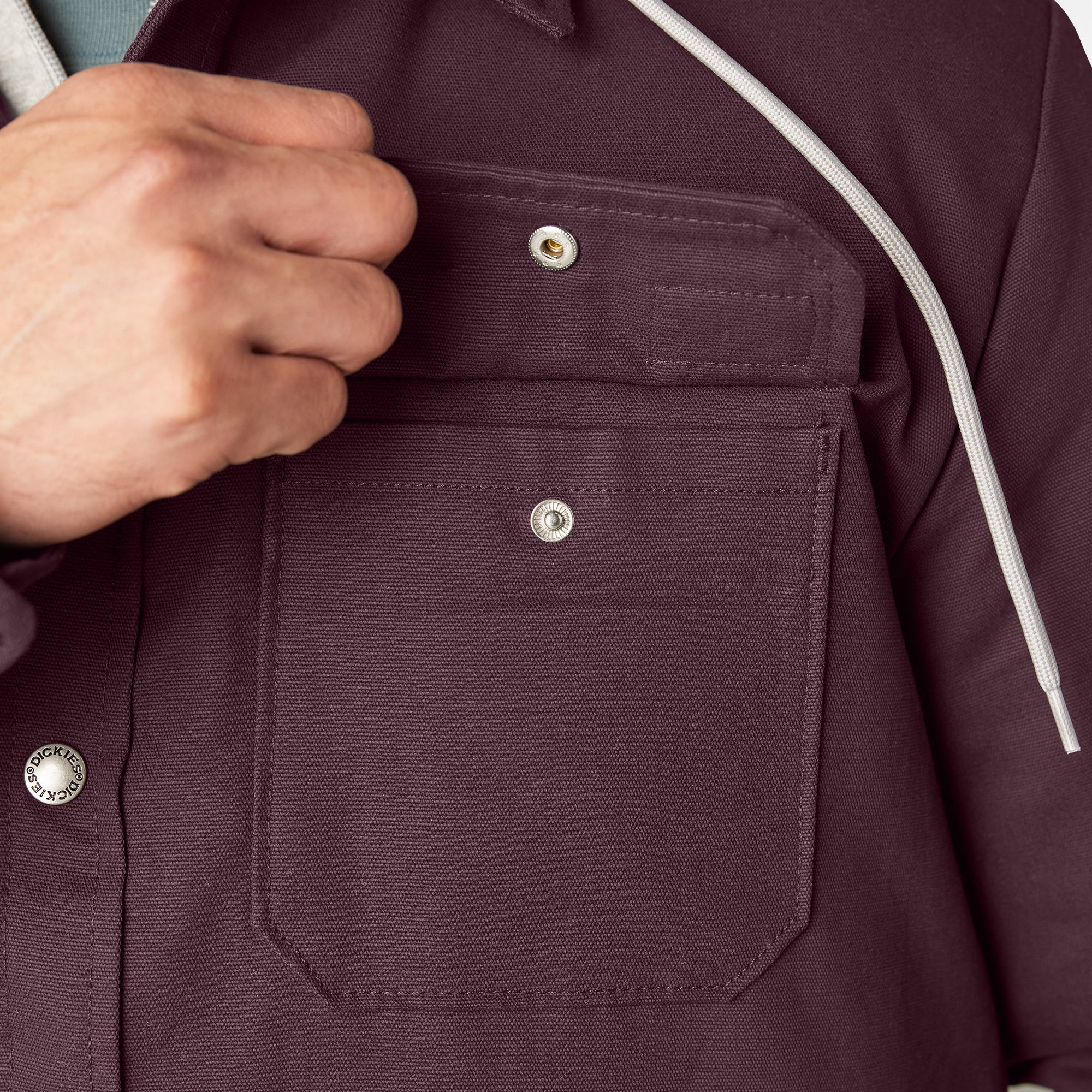 Duck Hooded Shirt Jacket 9 Duck Hooded Shirt Jacket