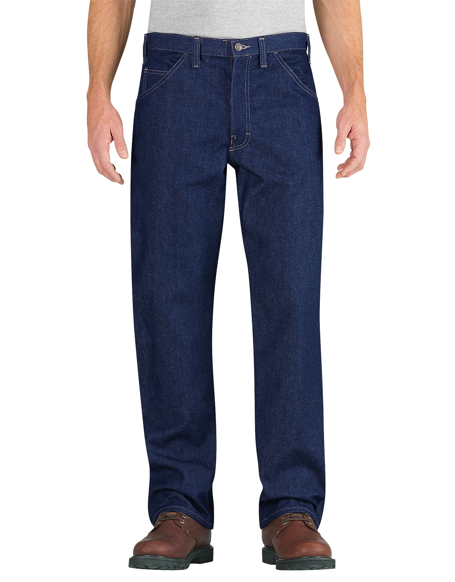 Flame-Resistant Relaxed Fit Straight Leg Carpenter Jeans