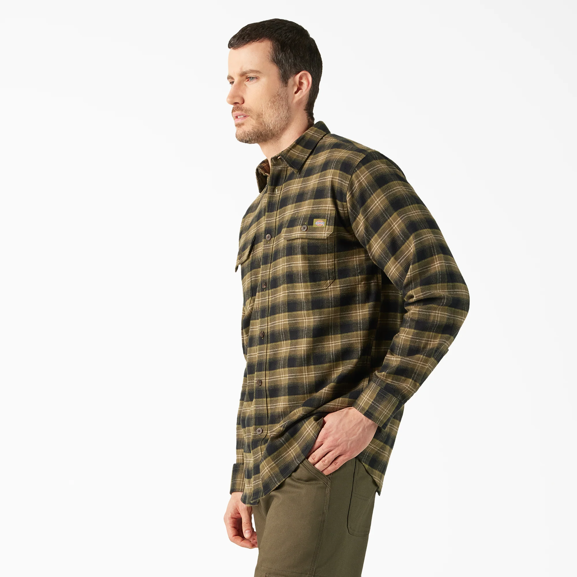 FLEX Long Sleeve Flannel Shirt 3 FLEX Long Sleeve Flannel Shirt