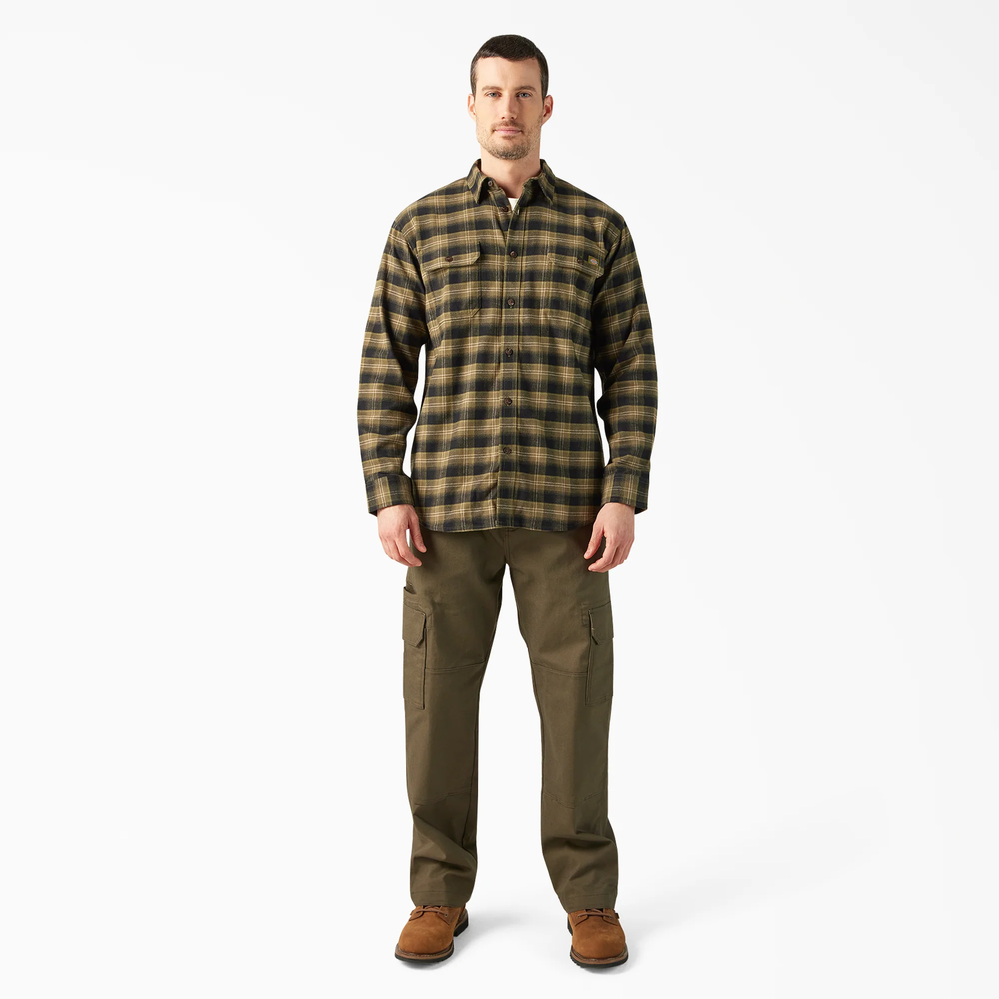FLEX Long Sleeve Flannel Shirt 4 FLEX Long Sleeve Flannel Shirt