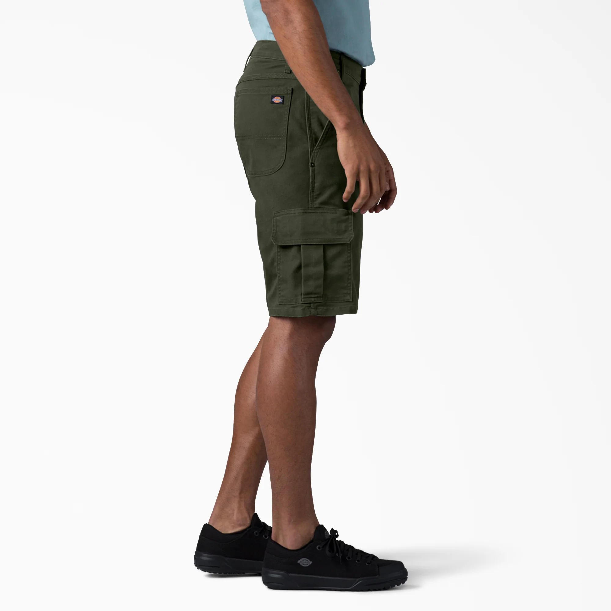 FLEX Relaxed Fit Duck Cargo Shorts, 11" 3 FLEX Relaxed Fit Duck Cargo Shorts, 11"