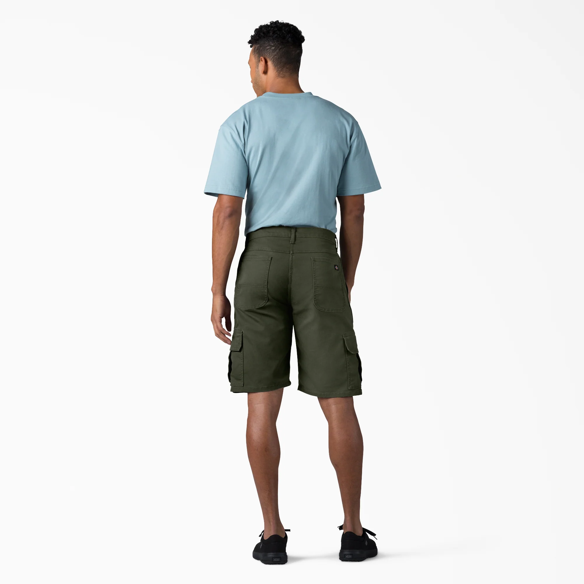 FLEX Relaxed Fit Duck Cargo Shorts, 11" 5 FLEX Relaxed Fit Duck Cargo Shorts, 11"