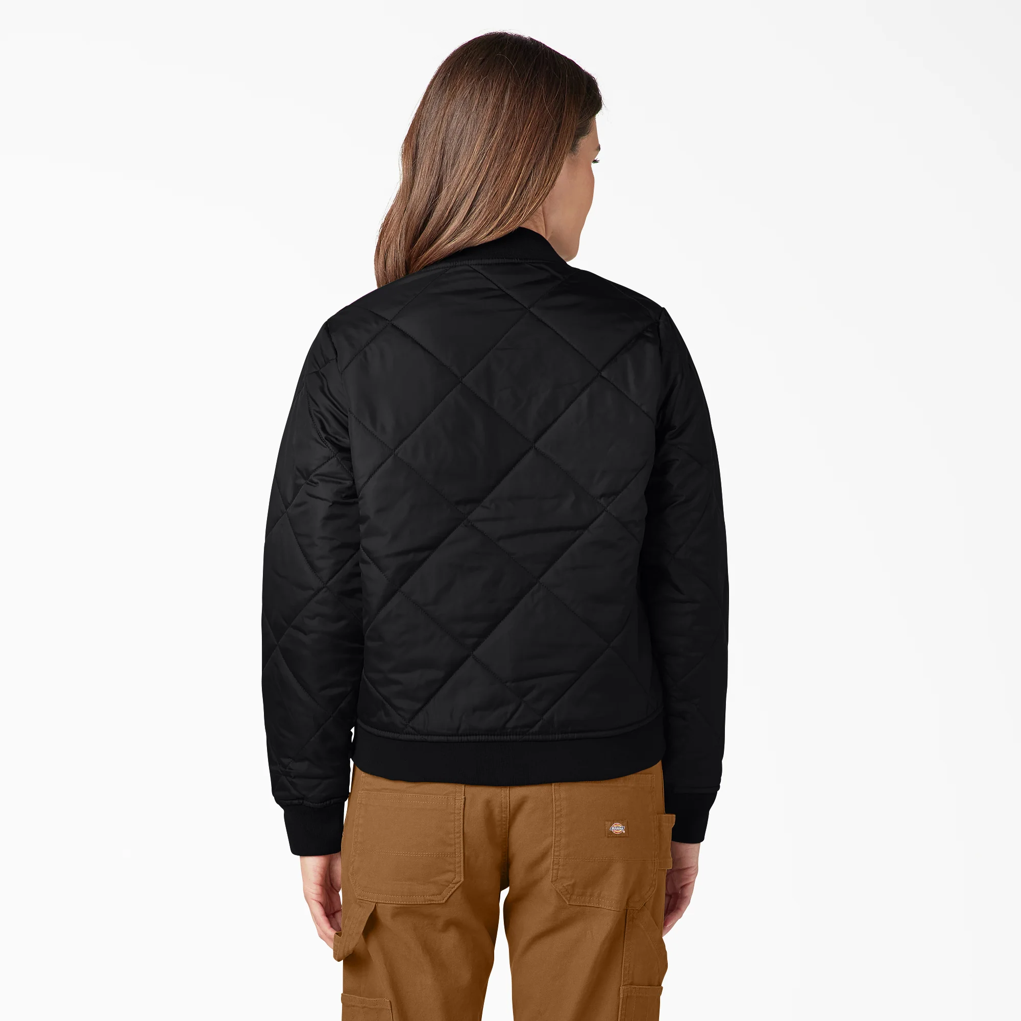 Women's Quilted Bomber Jacket 2 Women's Quilted Bomber Jacket