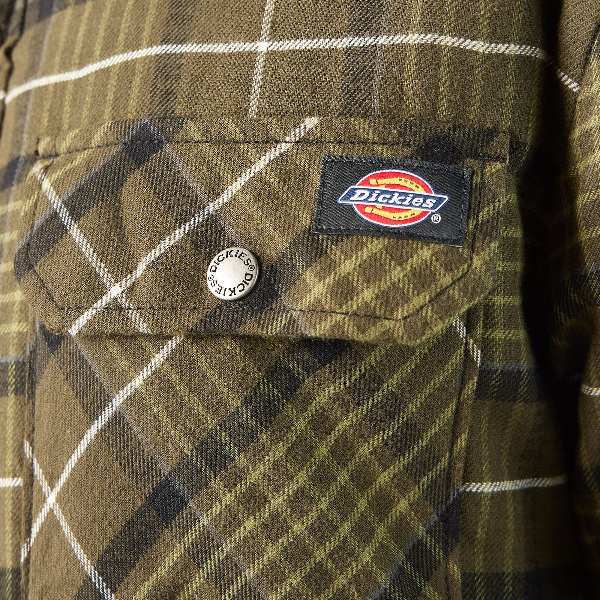Water Repellent Fleece-Lined Flannel Shirt Jacket 6 Water Repellent Fleece-Lined Flannel Shirt Jacket