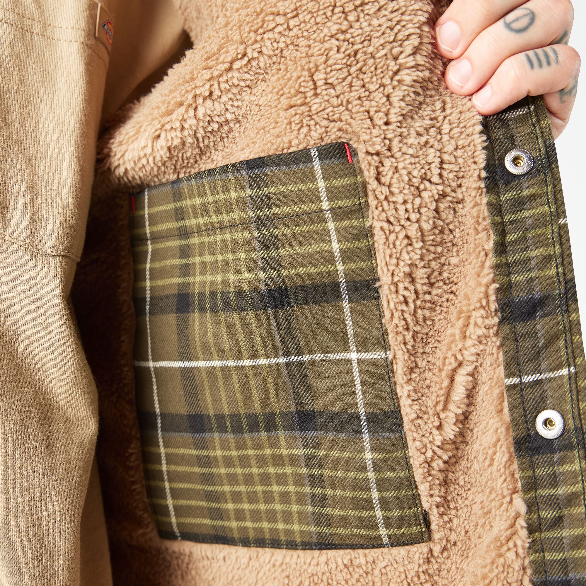 Water Repellent Fleece-Lined Flannel Shirt Jacket 8 Water Repellent Fleece-Lined Flannel Shirt Jacket