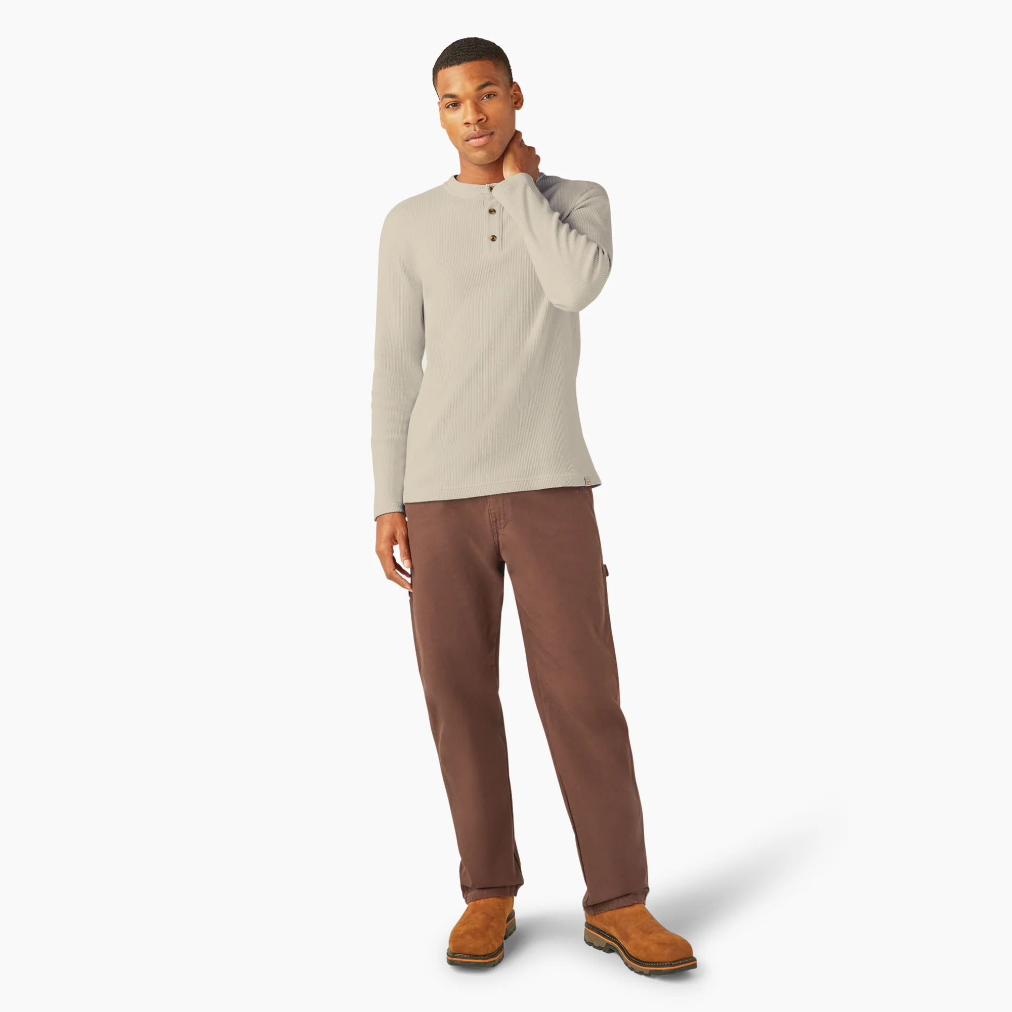Henley Thermal Shirt 4 Henley Thermal Shirt