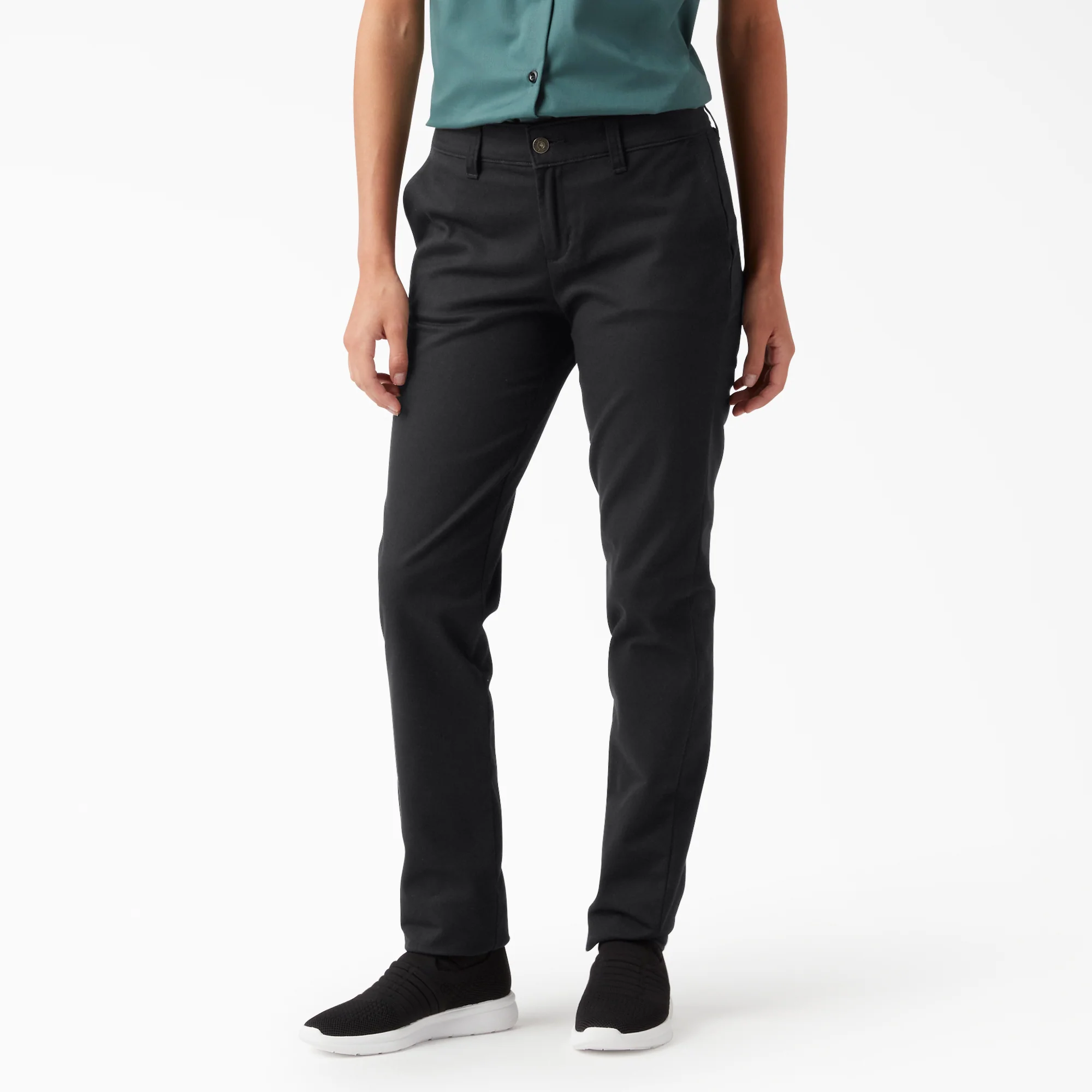 Women's Plus Mid Rise Skinny Leg Pants